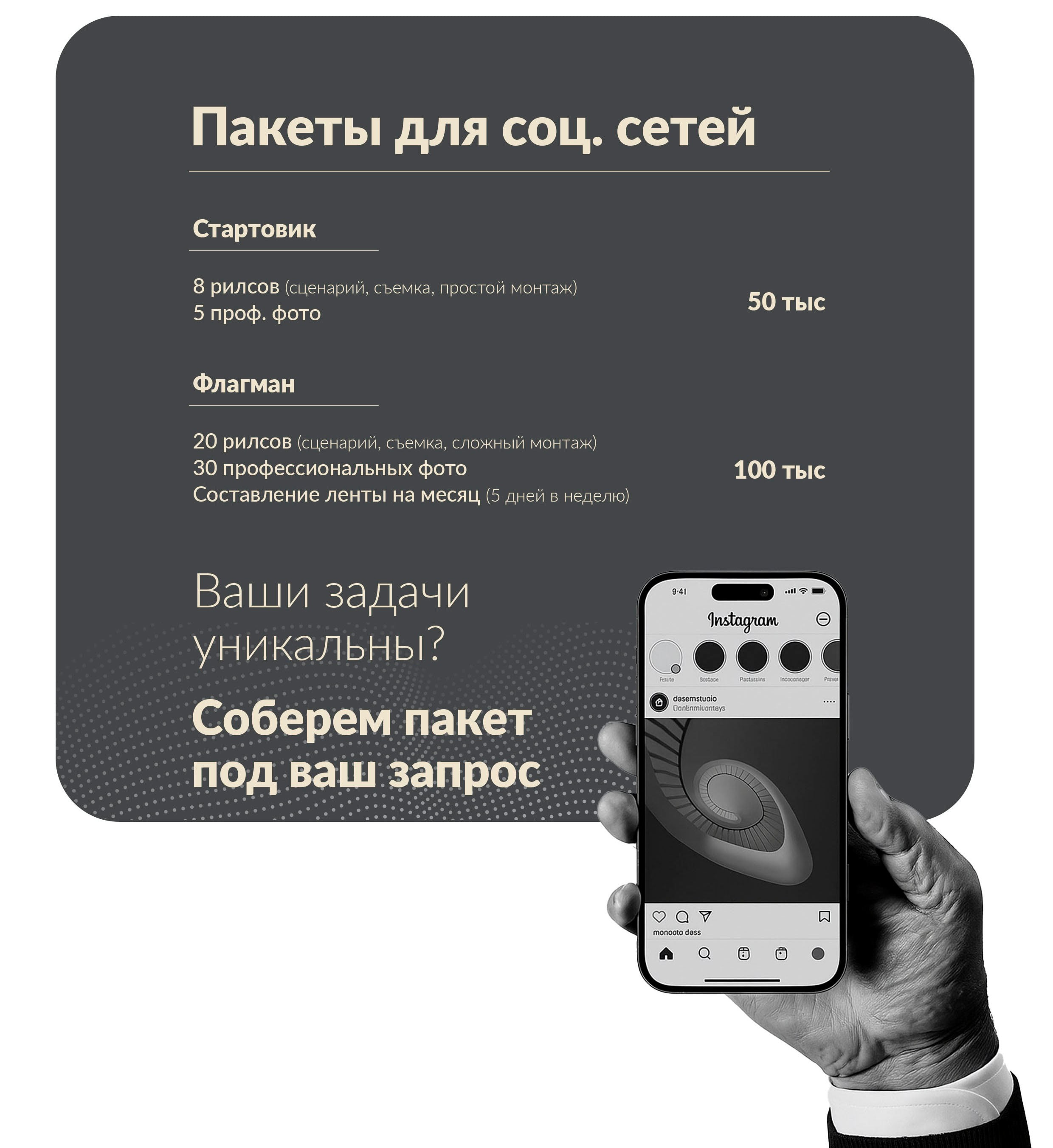 Услуги. 1224 prod — продакшен полного цикла для вашего бизнеса и жизни