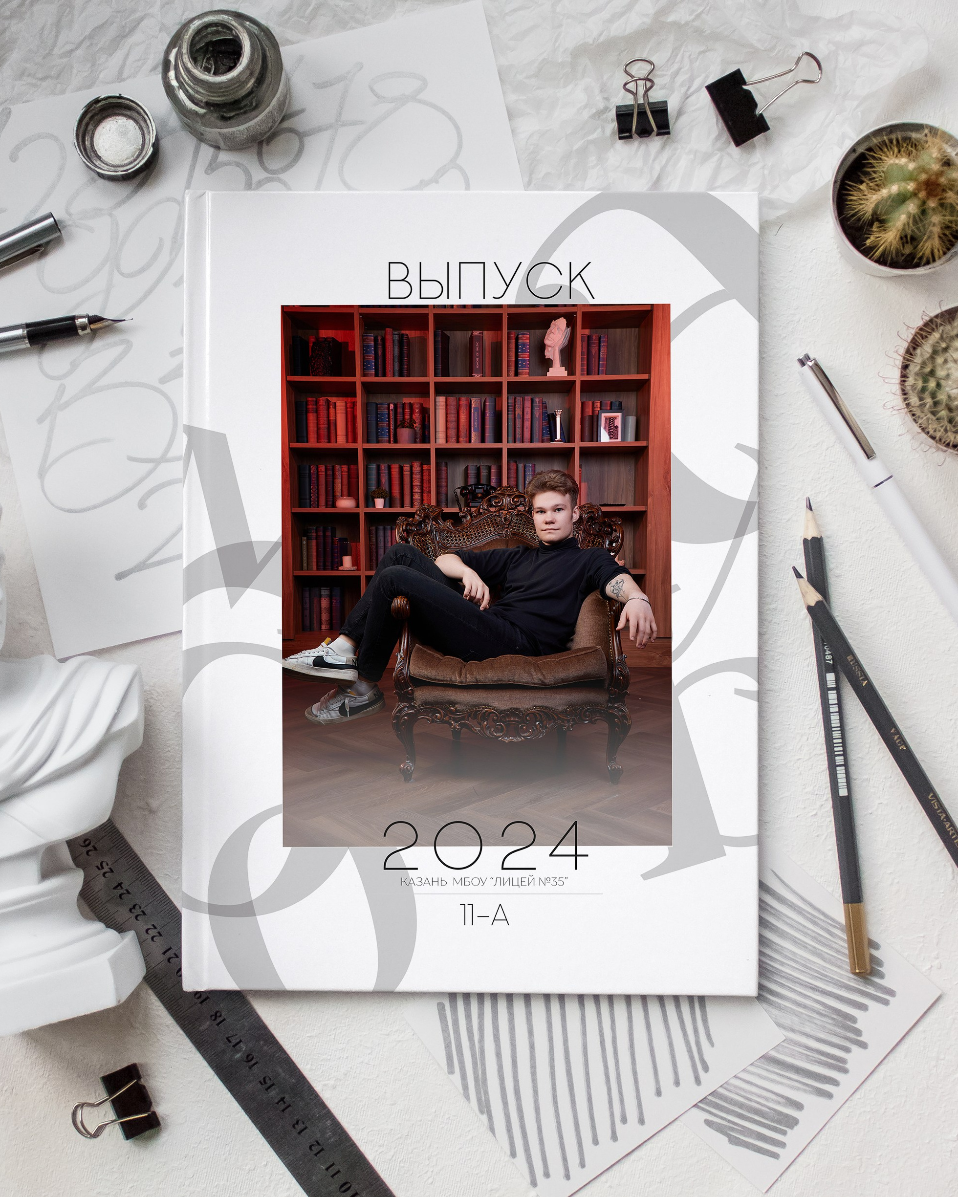 Школьные альбомы для 9 и 11 класса в Казани. Школьный фотограф, выпускные альбомы