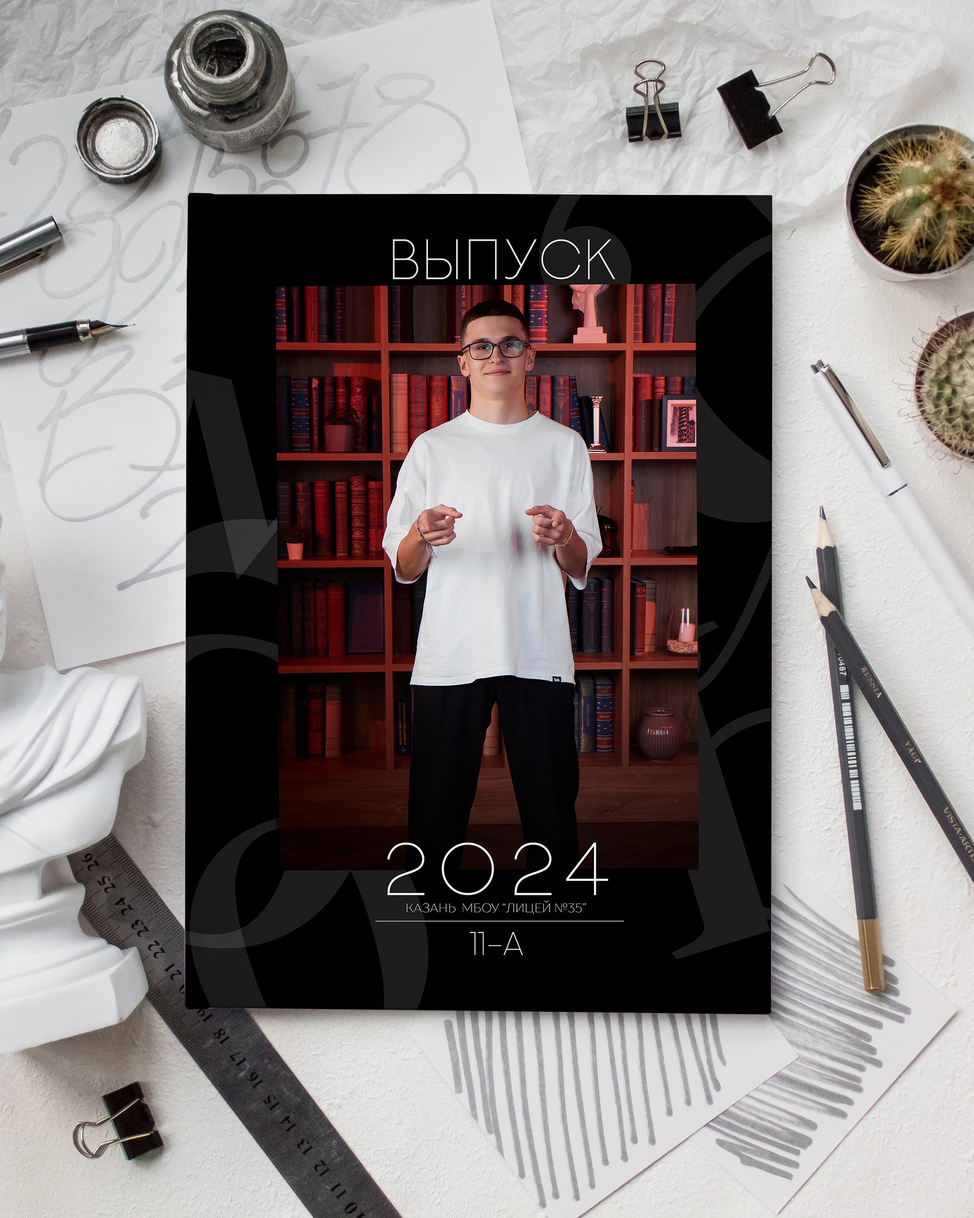 Школьные альбомы для 9 и 11 класса в Казани. Школьный фотограф, выпускные альбомы