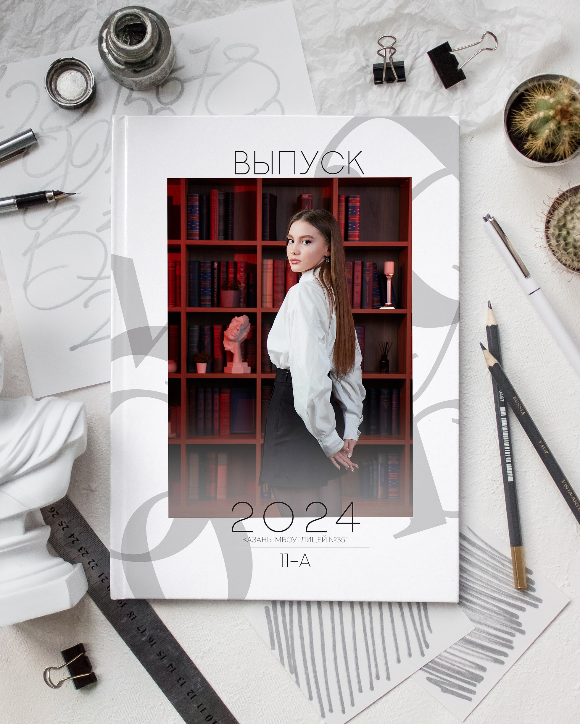 Школьные альбомы для 9 и 11 класса в Казани. Школьный фотограф, выпускные альбомы