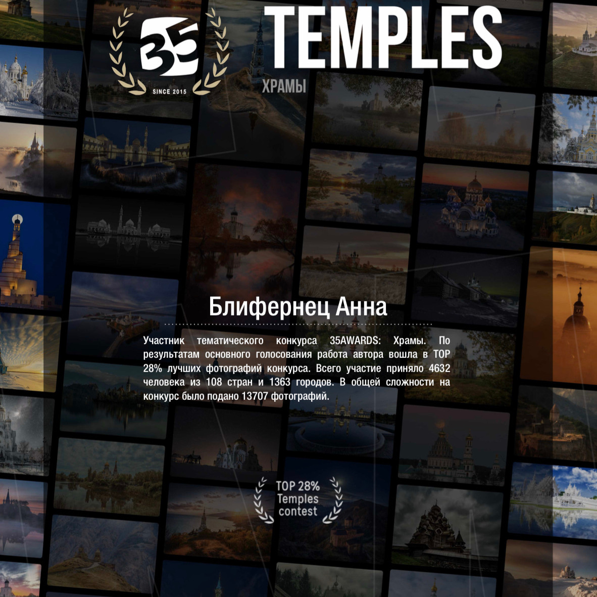 Мои достижения. Творческий фотограф взрослых и детей в Москве Анна Блифернец