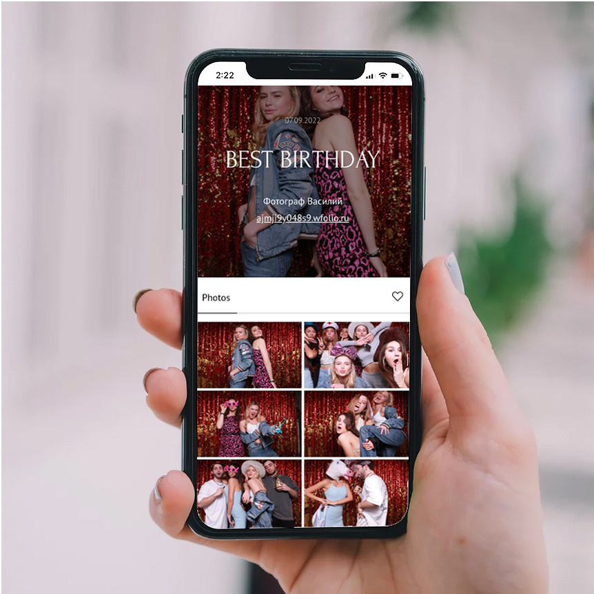 Фотобудка в аренду Москва