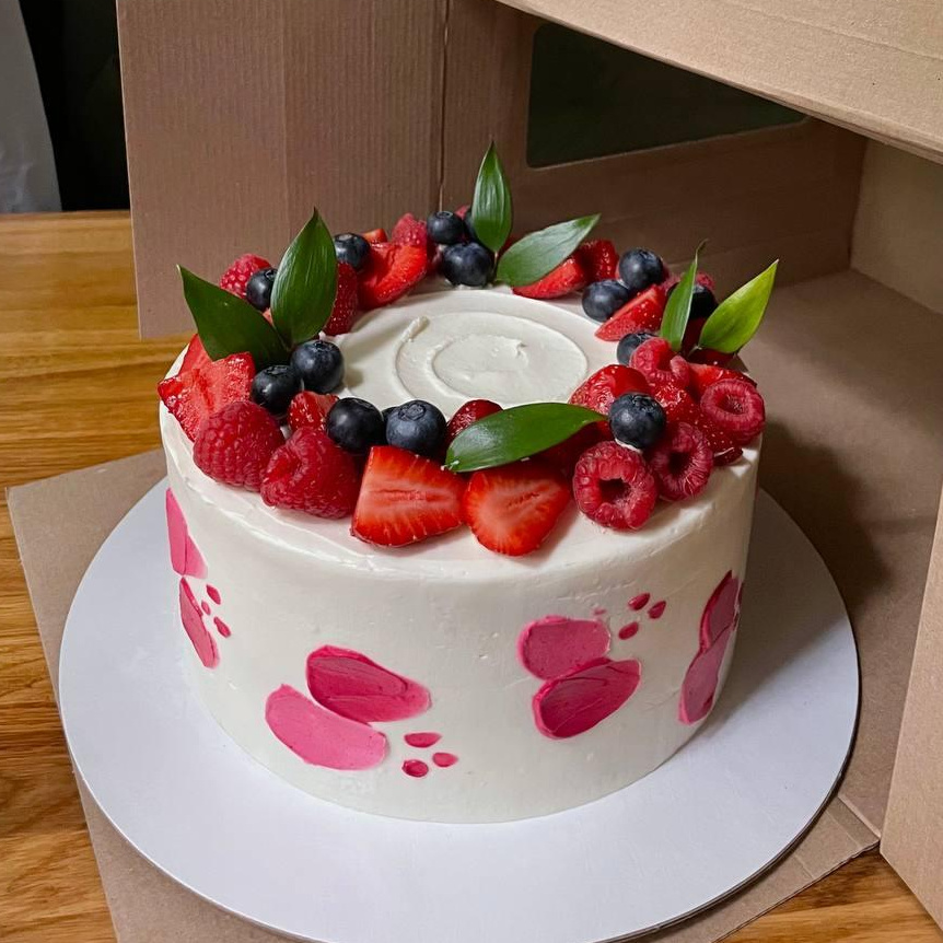 Торт на заказ. Семейный фотограф на крещение Кристина Фриденберга, Москва