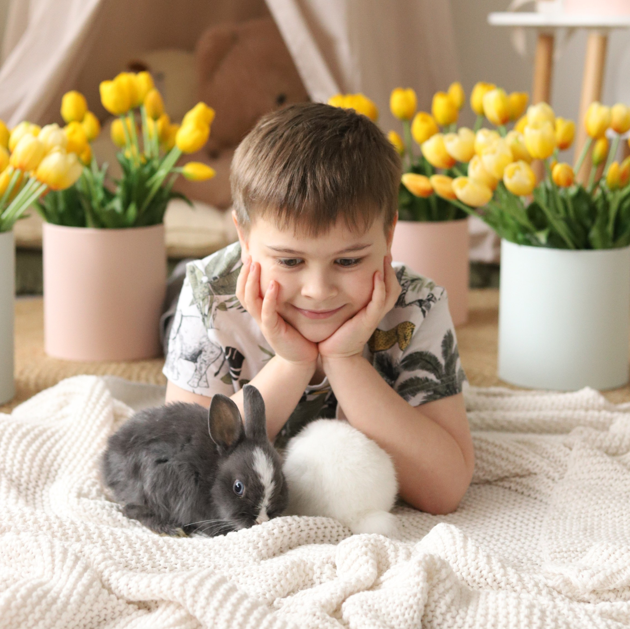 Кролики. Фотостудия LIGHT в Люберцах