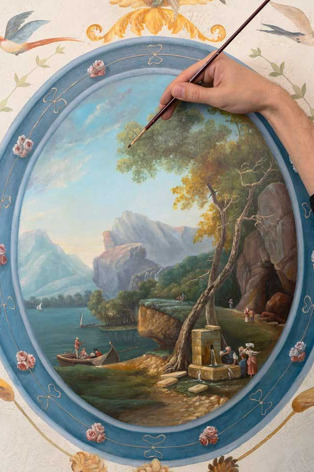 Роспись стен 