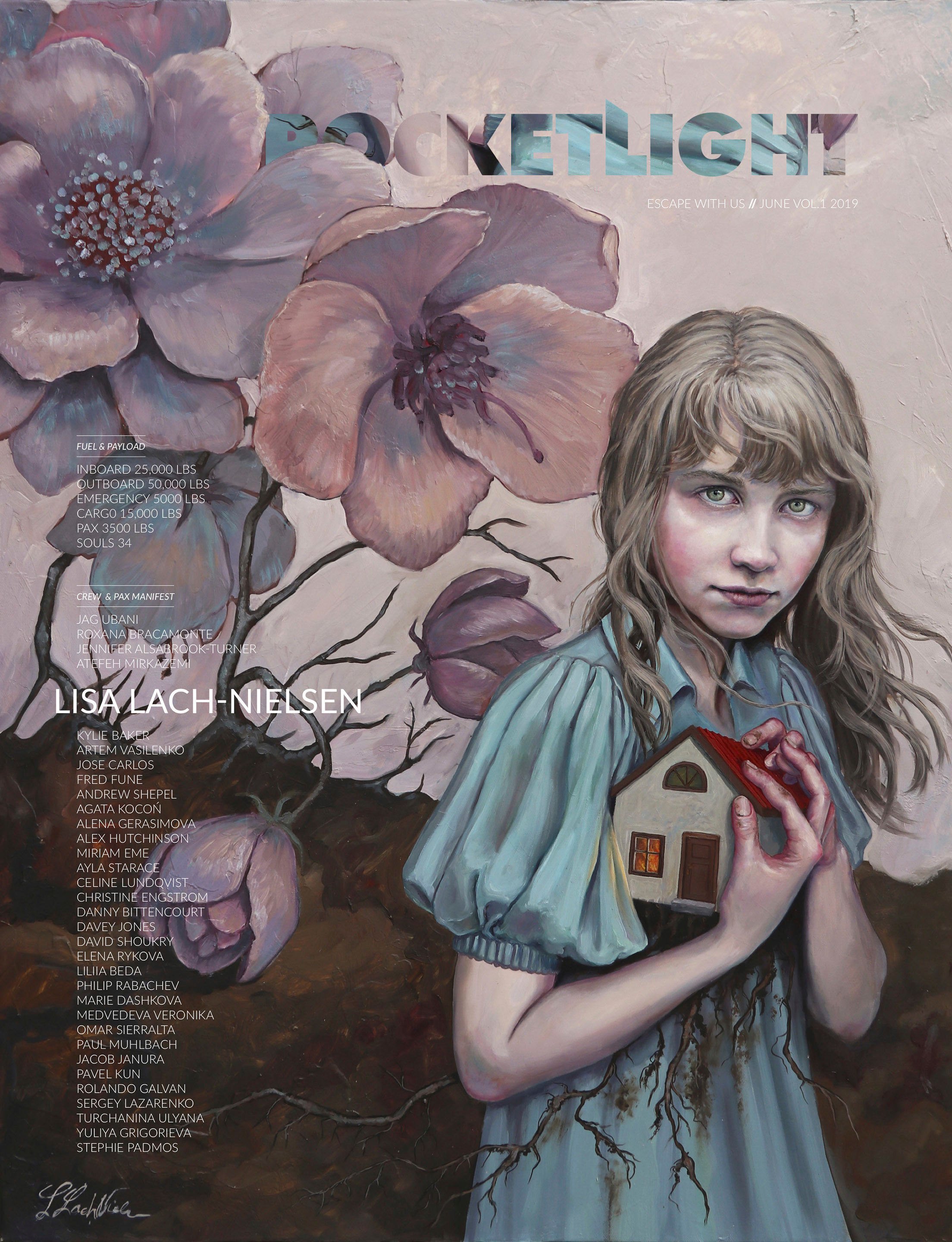 Publication in «Rocketlight» magazine. Wedding & portrait photographer Sergey Lazarenko