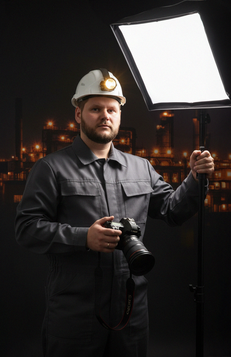 Индустриальный фотограф Атырау, Казахстан. Фотосьемка промышленности. Фотограф в Атырау Максим Стадниченко