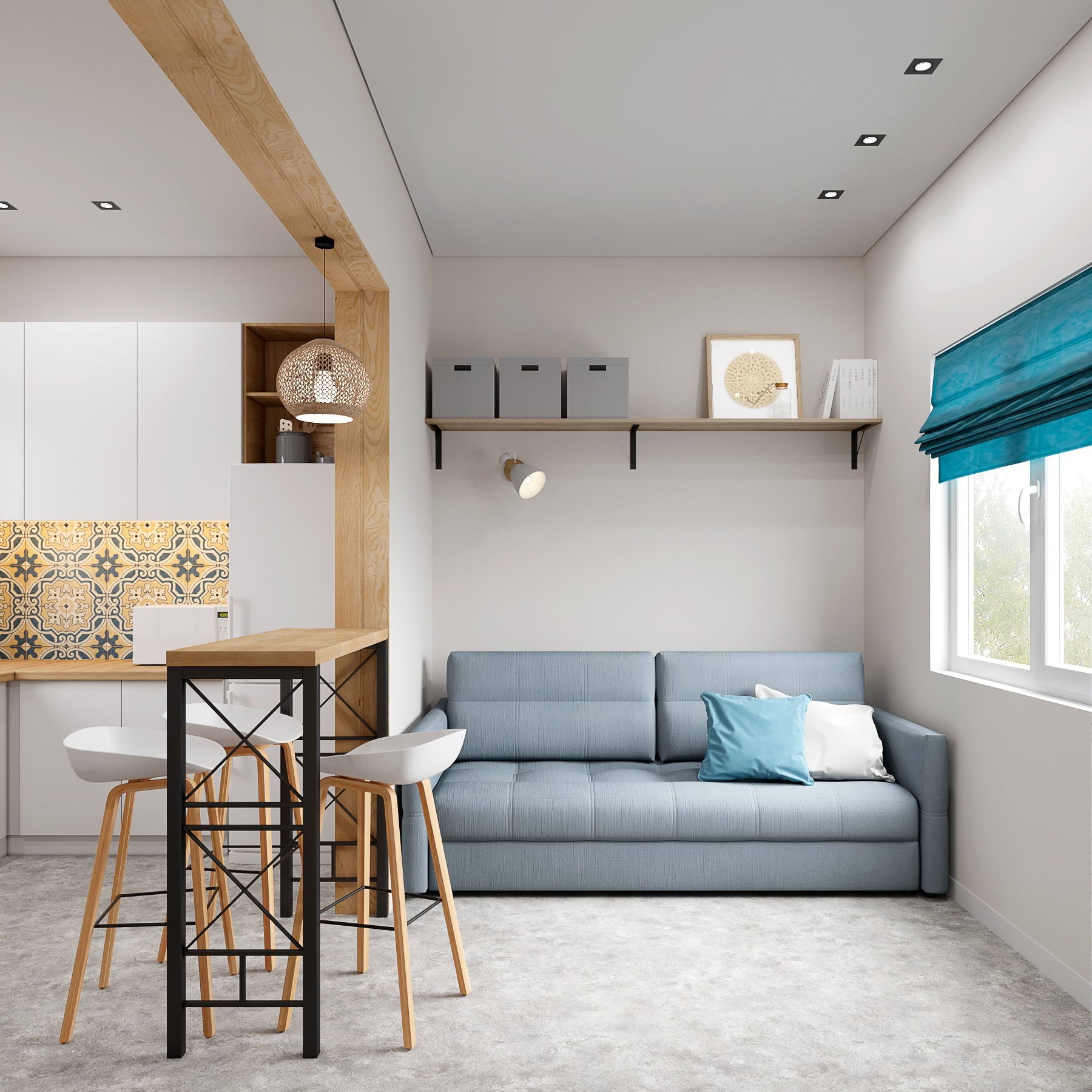 СКАНДИ ДАЧА. Студия дизайна Tabwork