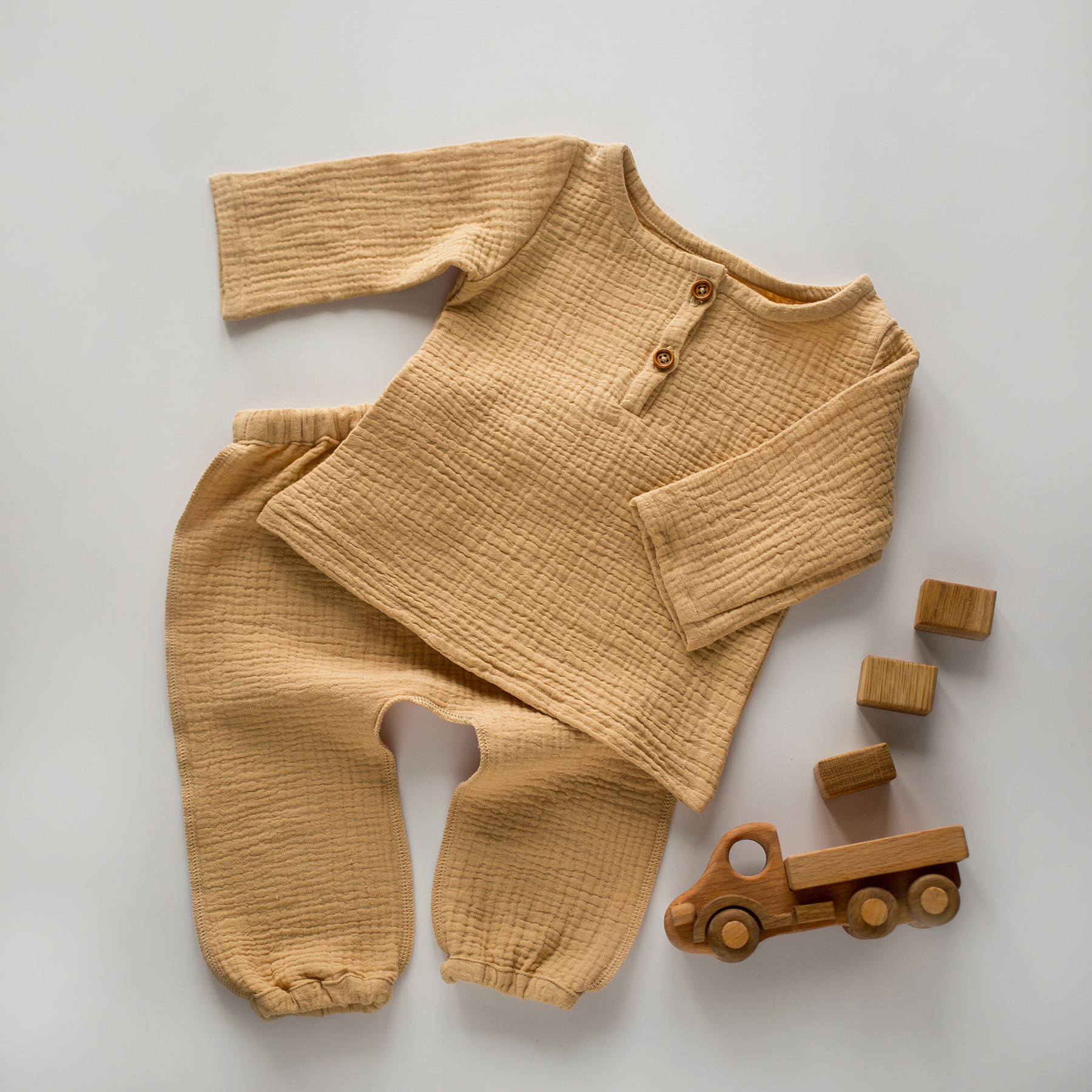 013 Штаны швы наружу. Эко-одежда для детей