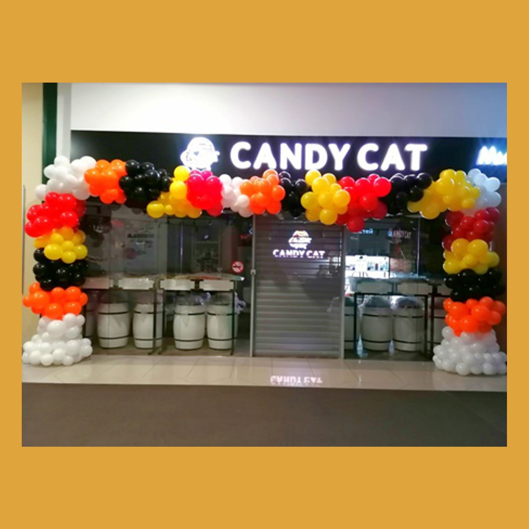 Оформление на открытие магазина. Студия праздничного декора