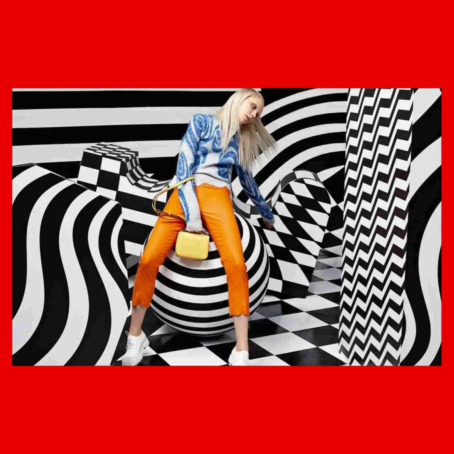 Фотозона гипнотические круги. Студия праздничного декора