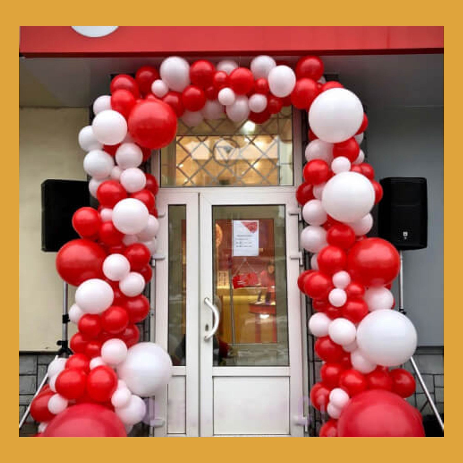 Оформление на открытие магазина. Студия праздничного декора