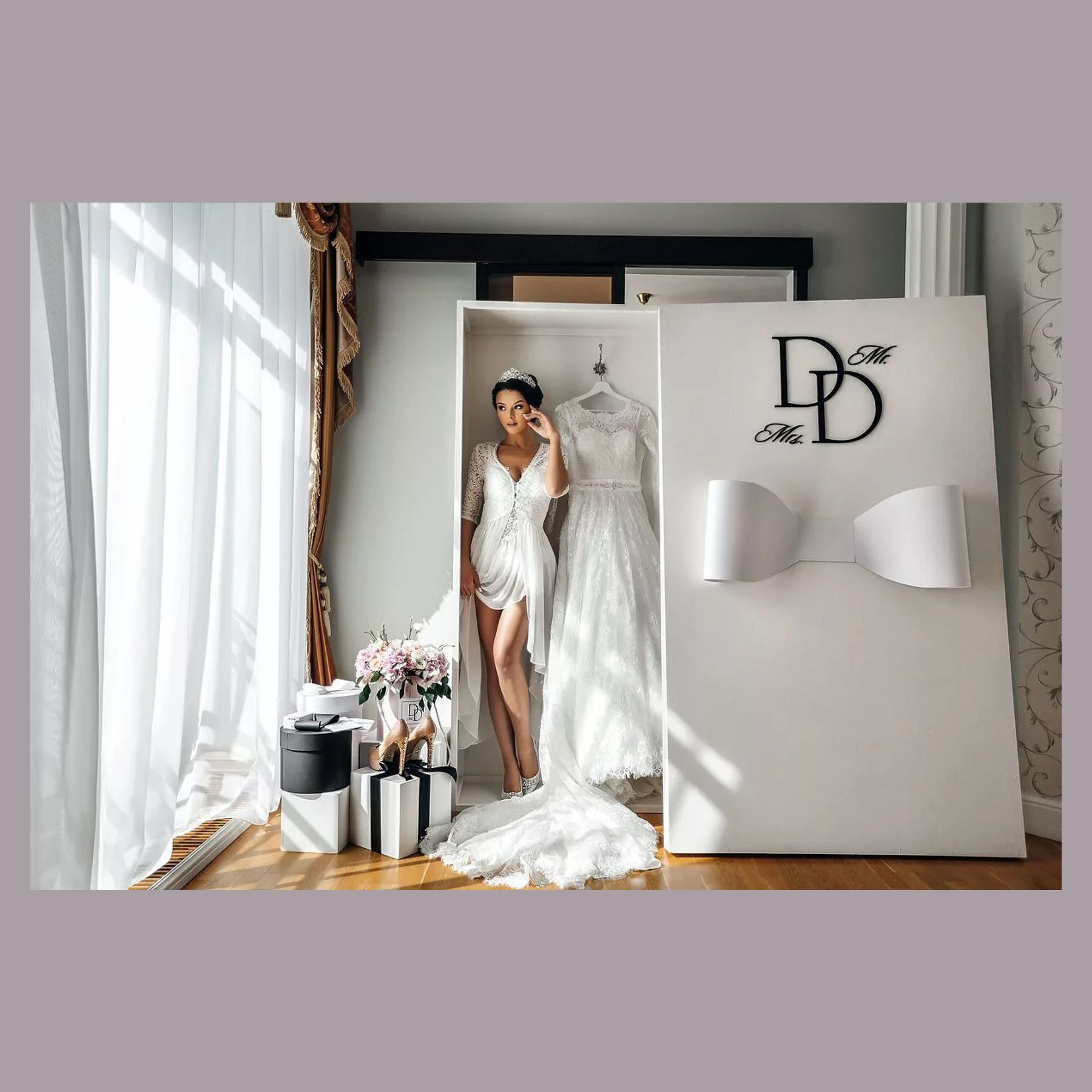 Коробка невесты. Студия праздничного декора