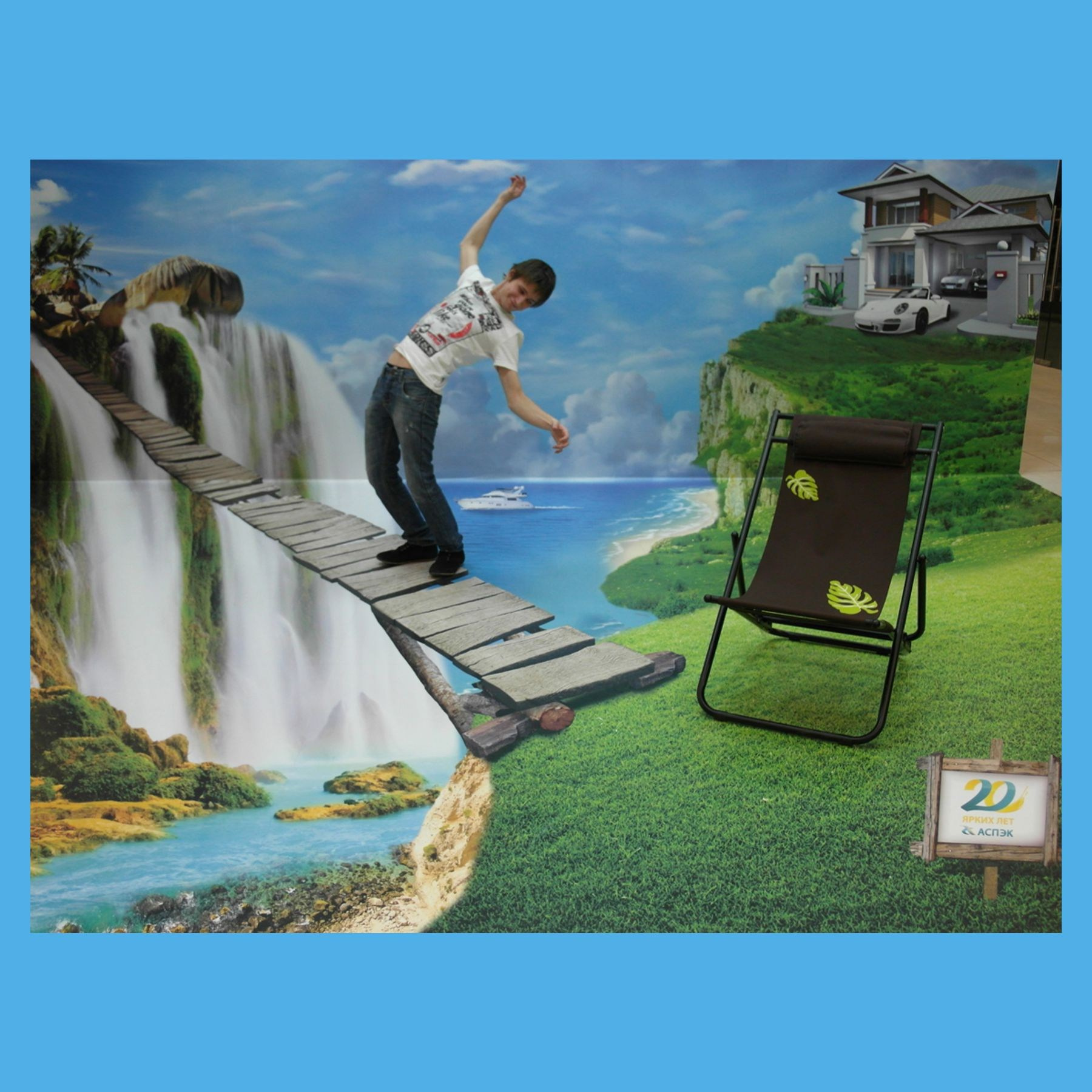 Фотозона на корпоратив. Студия праздничного декора