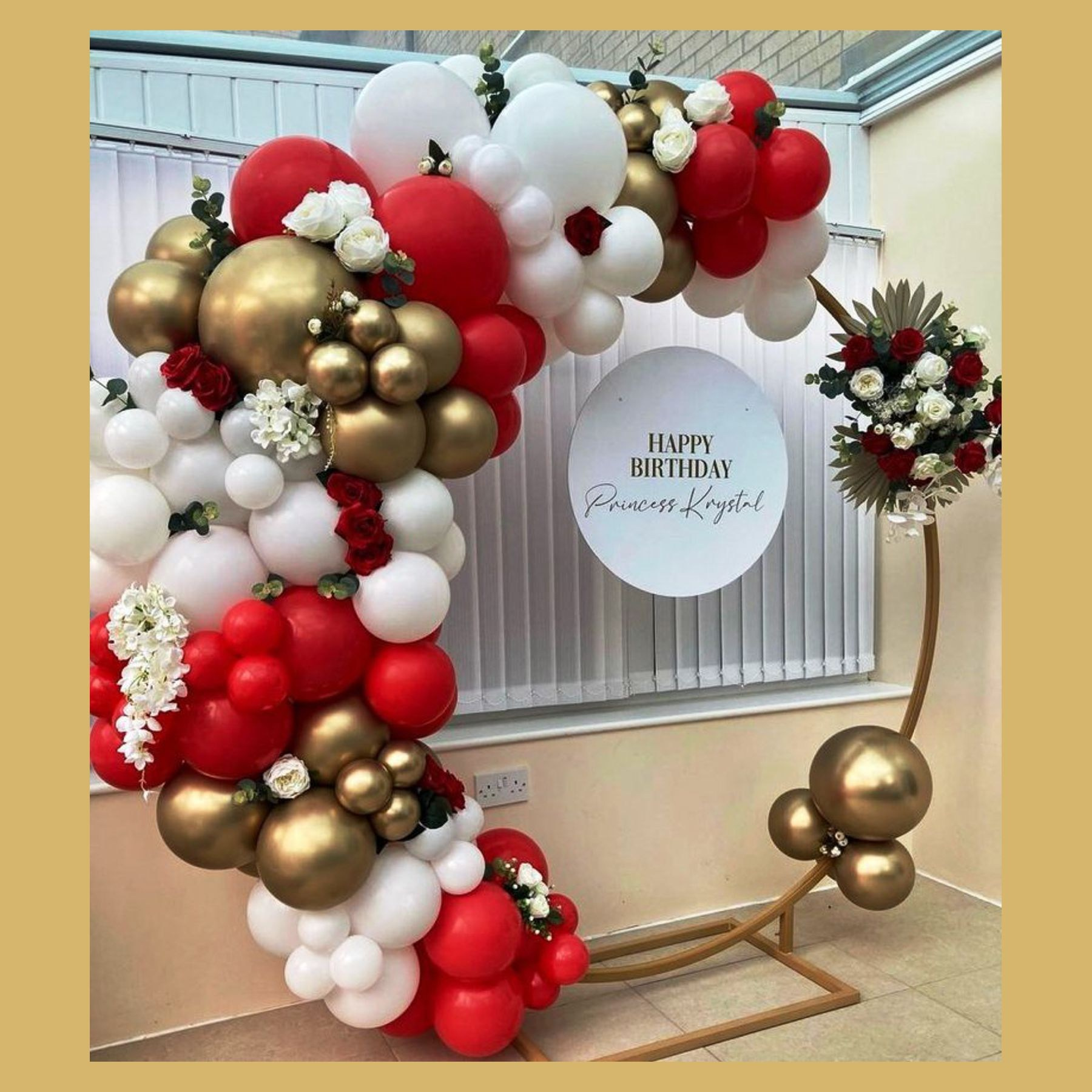 Круглая арка. Студия праздничного декора