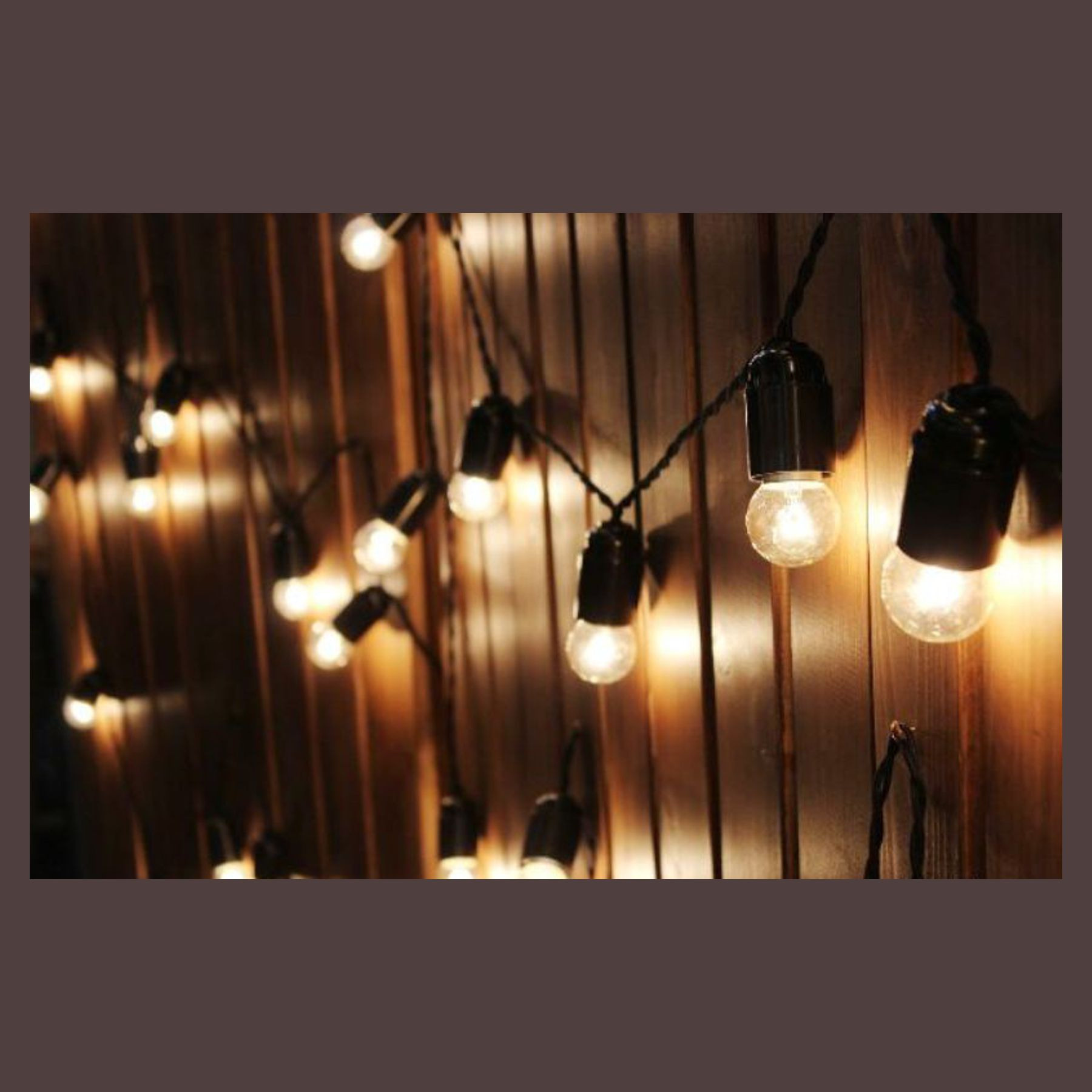 Аренда и продажа ретро гирлянды. Студия праздничного декора