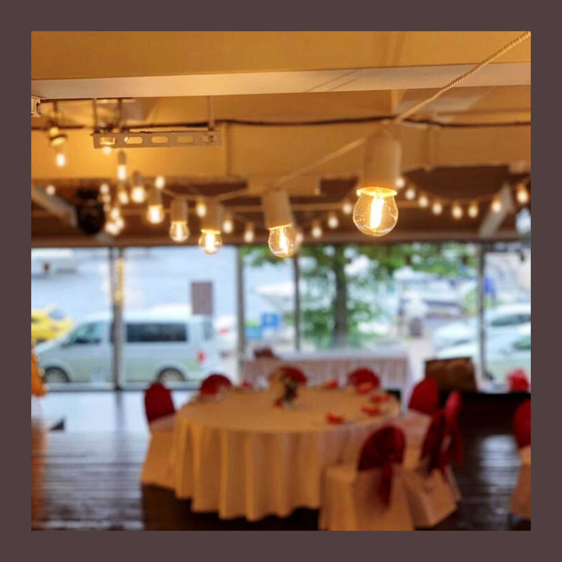 Аренда и продажа ретро гирлянды. Студия праздничного декора