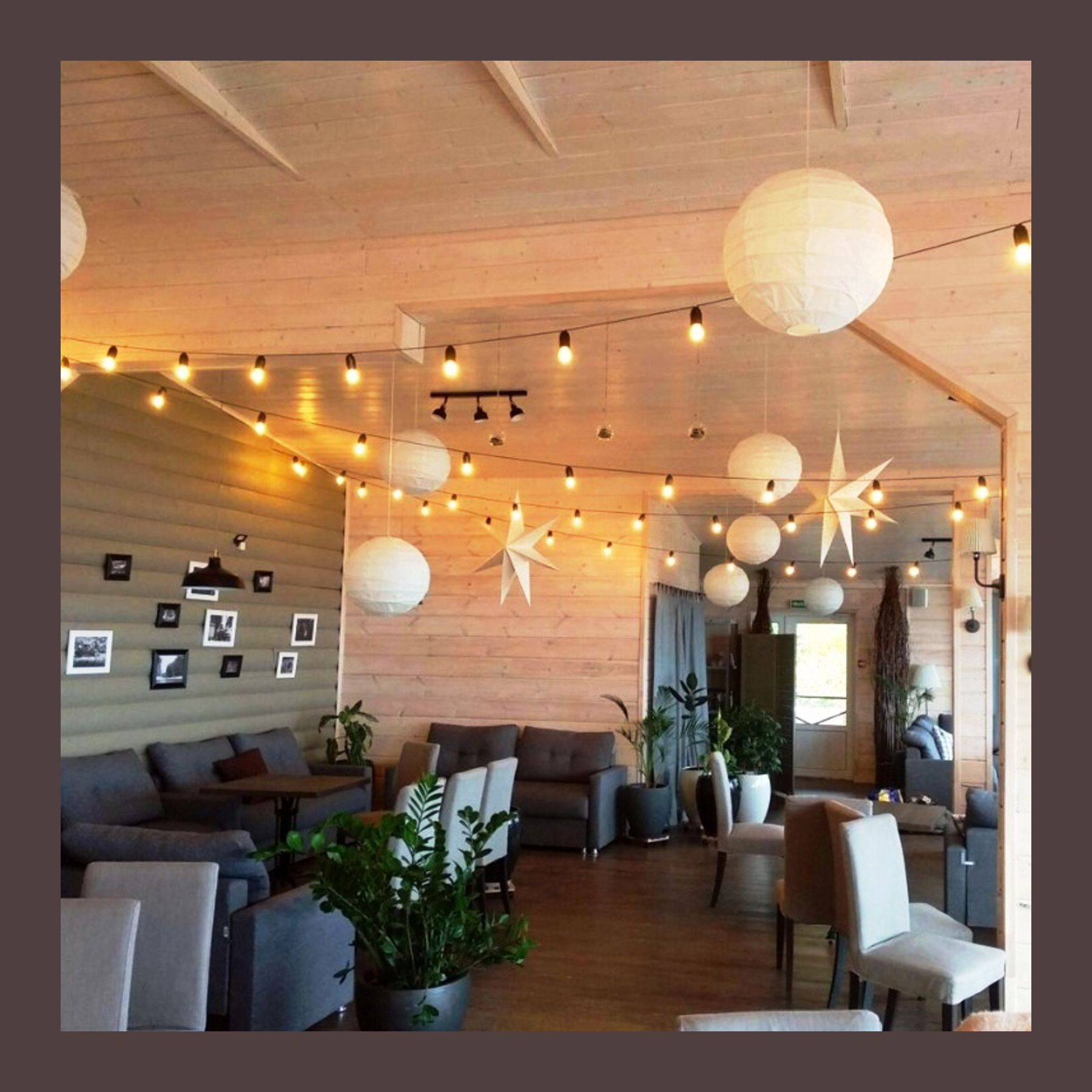 Аренда и продажа ретро гирлянды. Студия праздничного декора