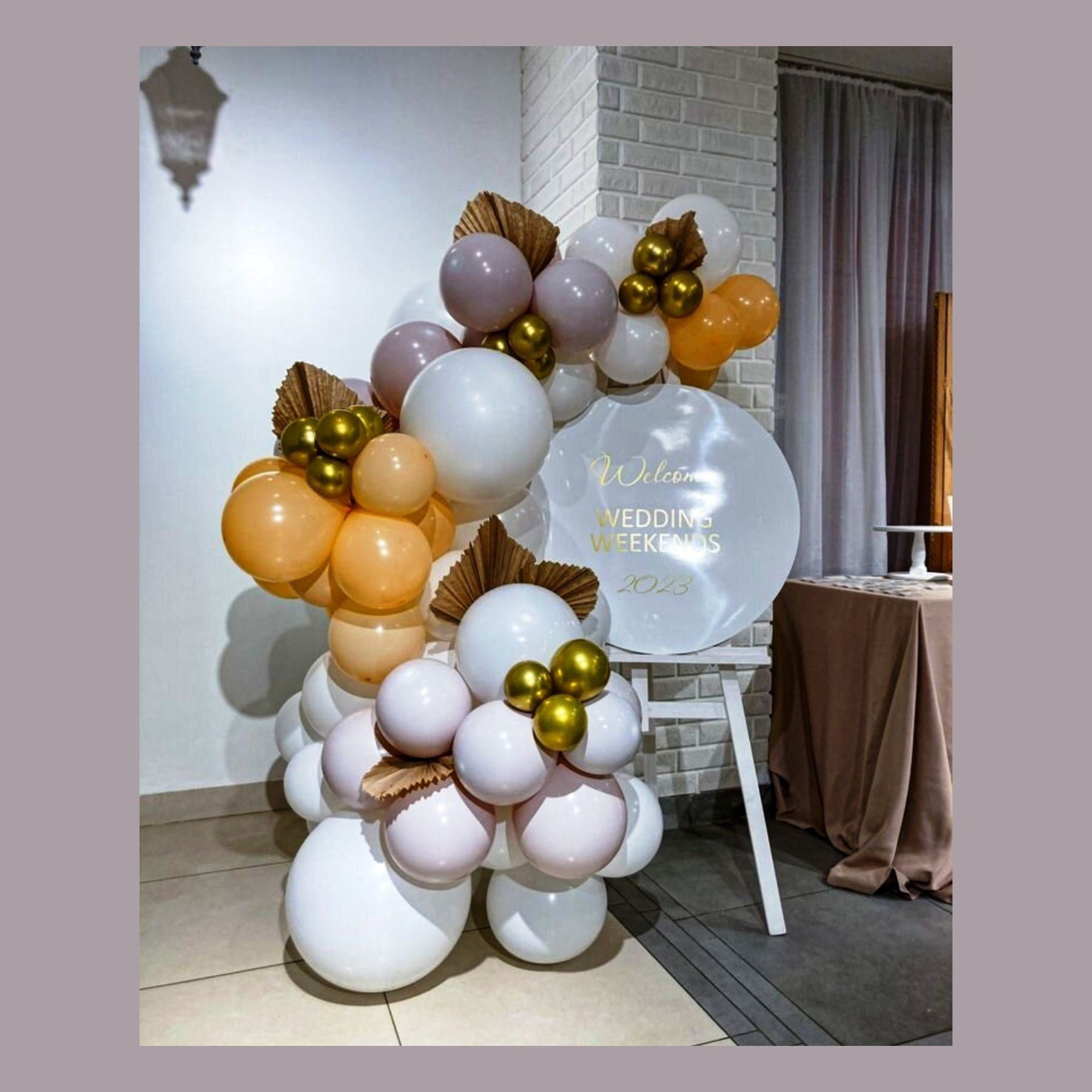 Бенто мини фотозона. Студия праздничного декора