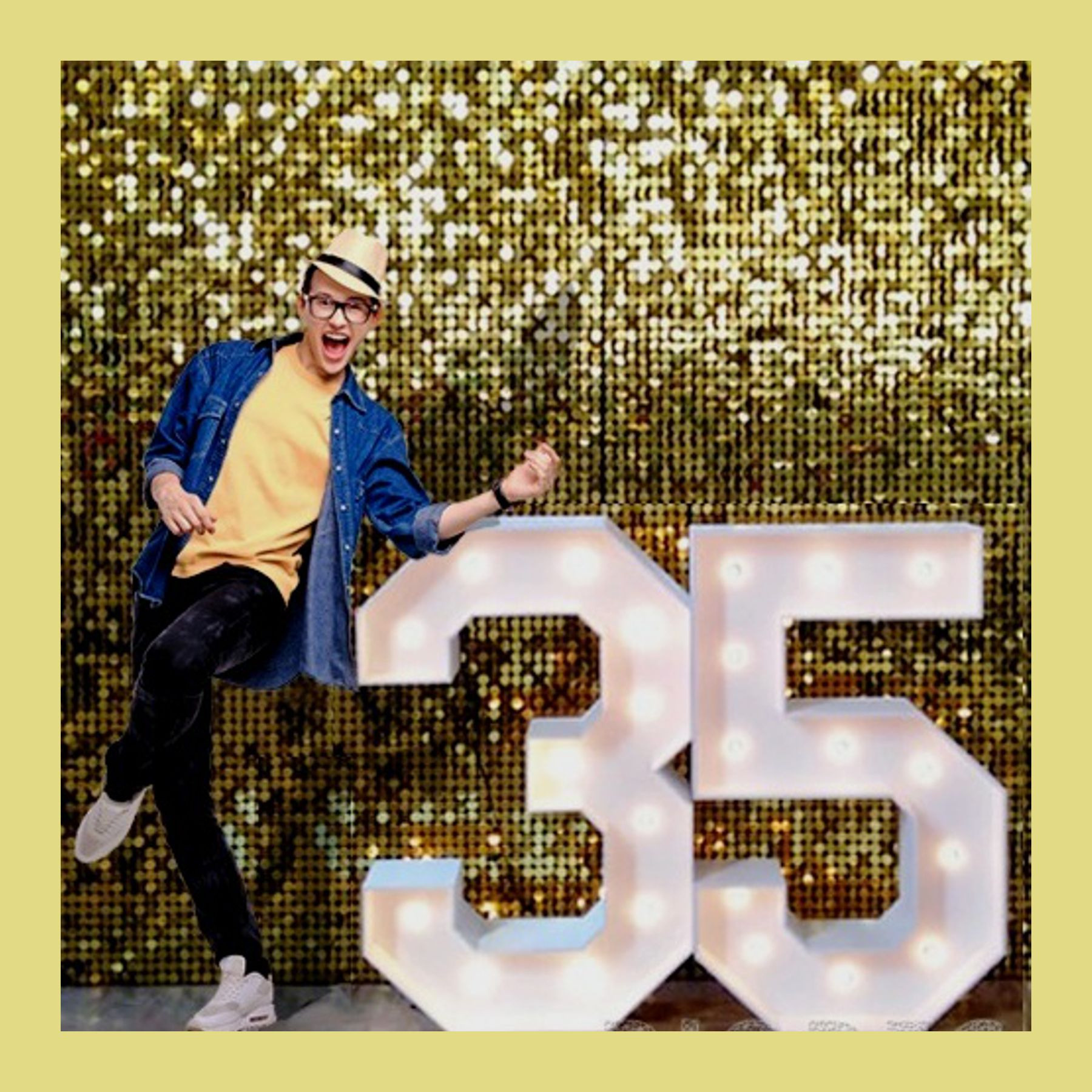 Цифра на день рождения. Студия праздничного декора