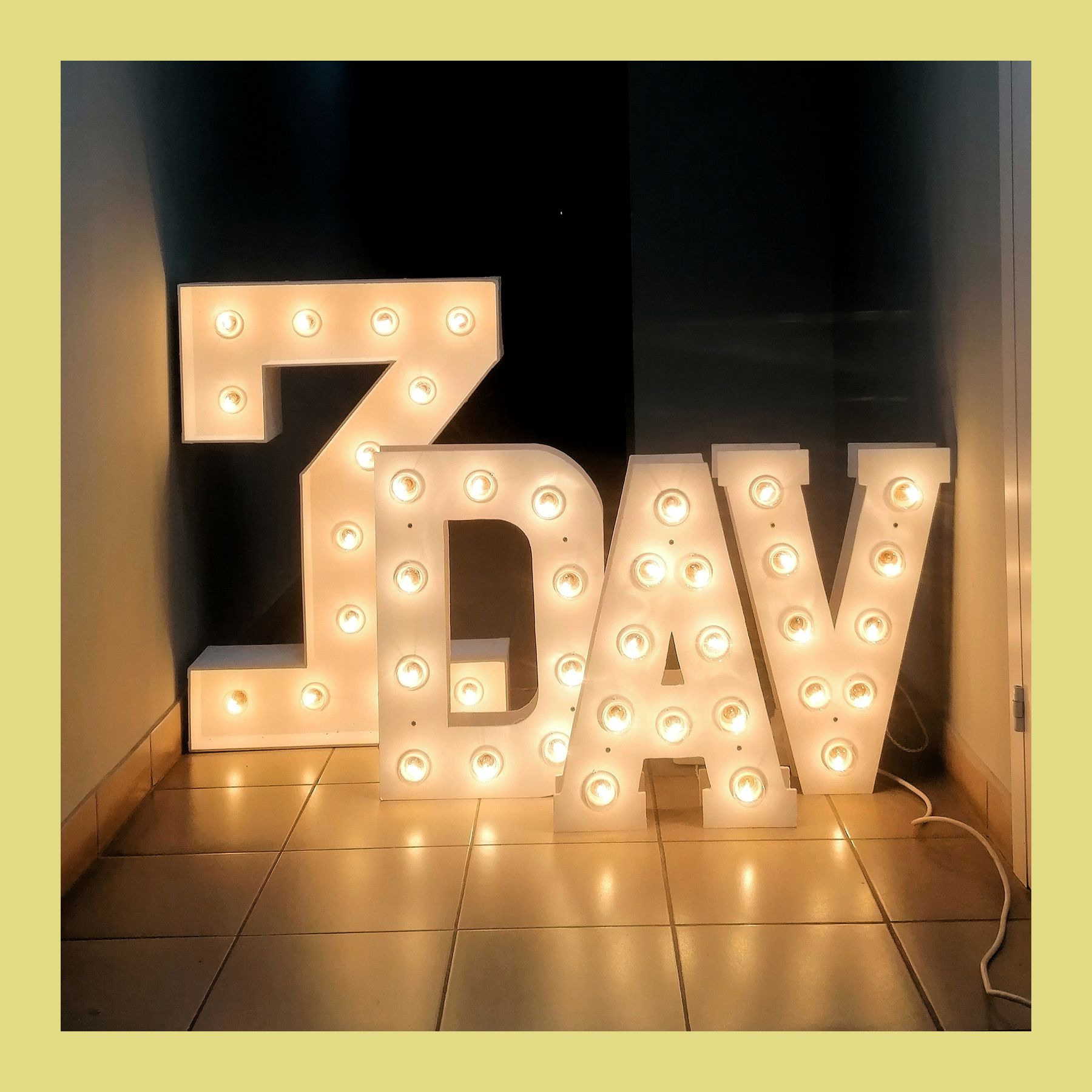 Цифра на день рождения. Студия праздничного декора