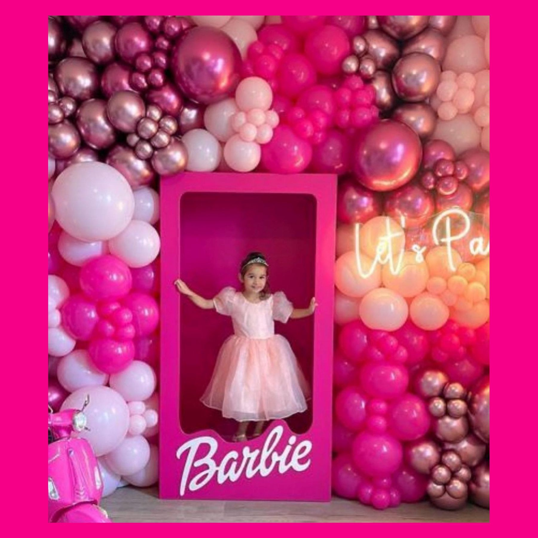 Фотозона на детский праздник. Студия праздничного декора