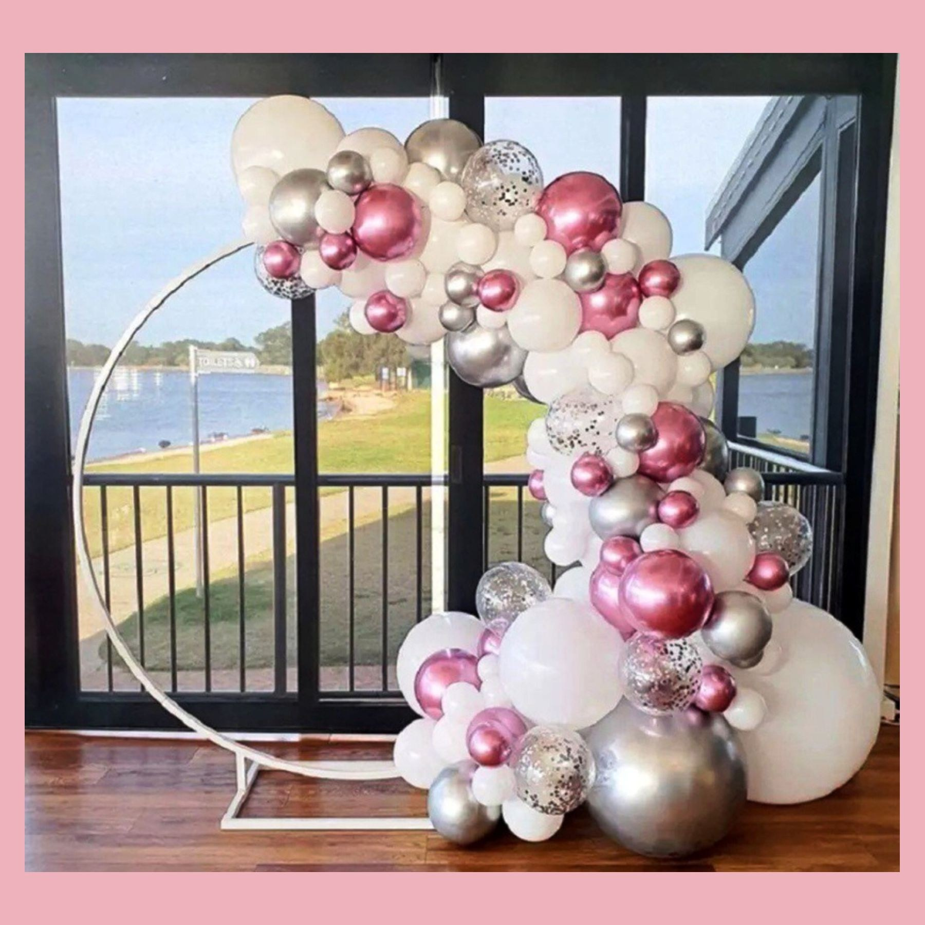 Круглая арка. Студия праздничного декора