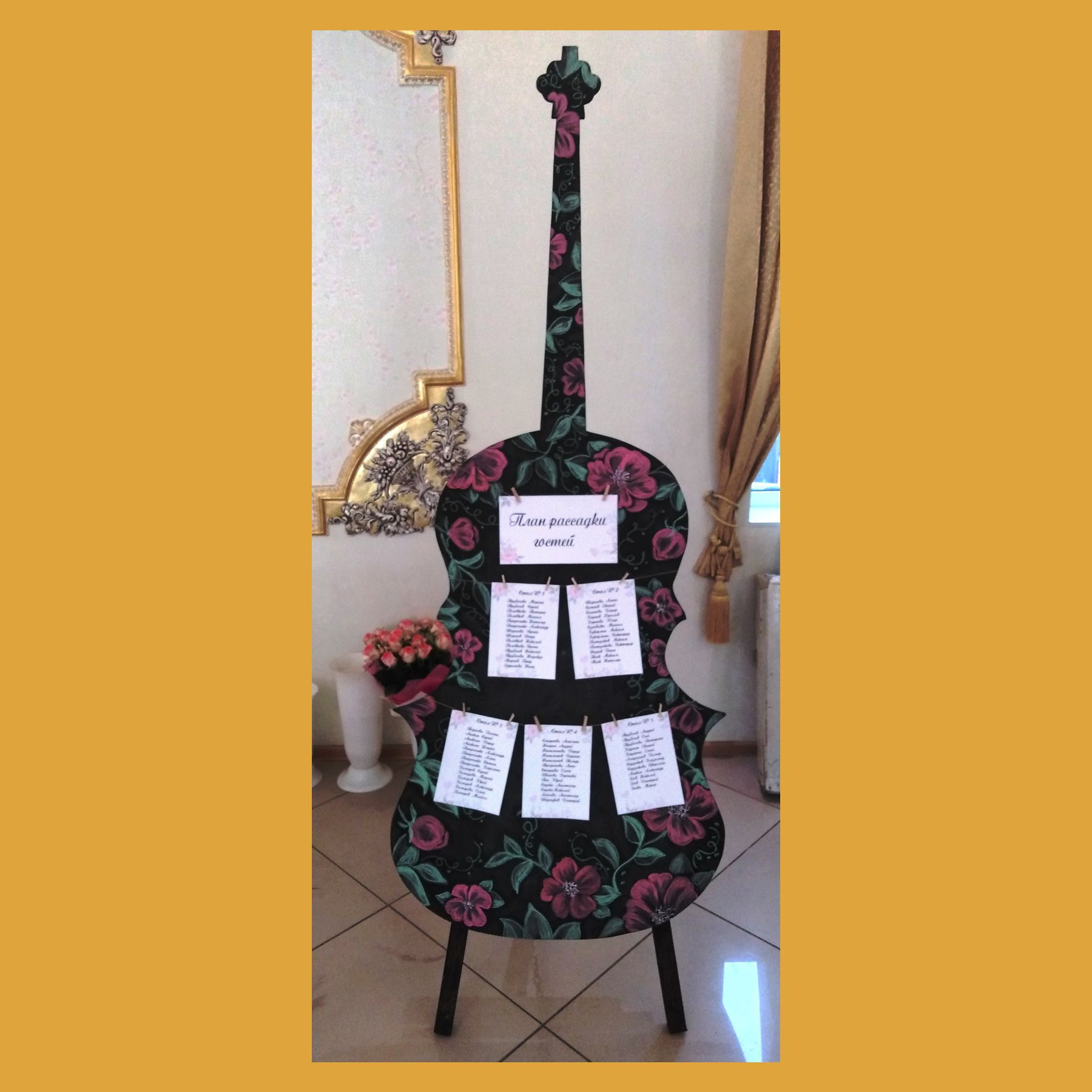 Меловая грифельная доска. Студия праздничного декора