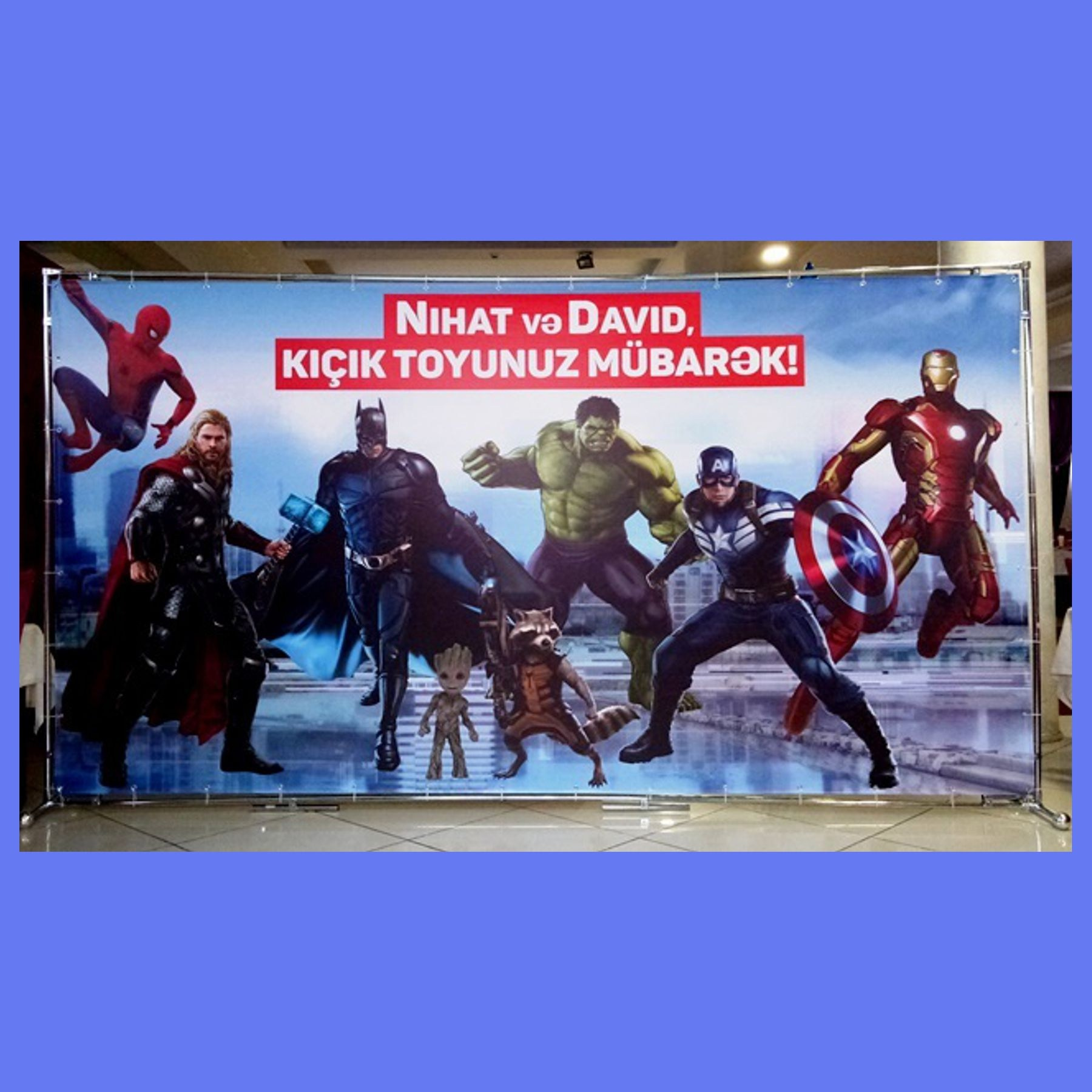 Пресс Бренд волл. Студия праздничного декора