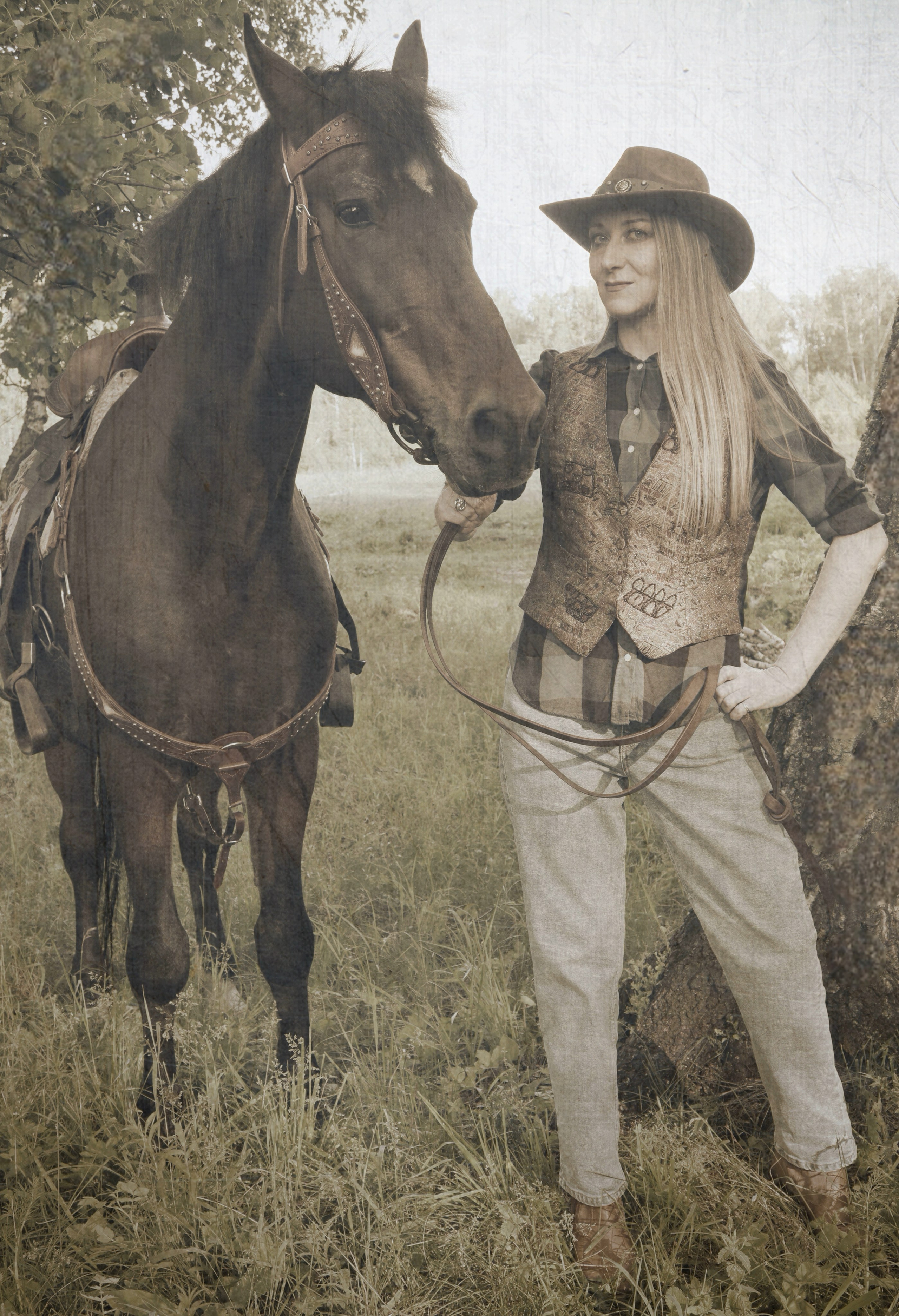 Ковбойская фотосессия. Фотохудожник Светлана Финадеева. Челябинск