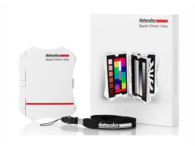 Datacolor, таблица цветов для видеосъемки «Spyder Checkr Video». Фотограф — видеограф в Москве Дмитрий Менделеев