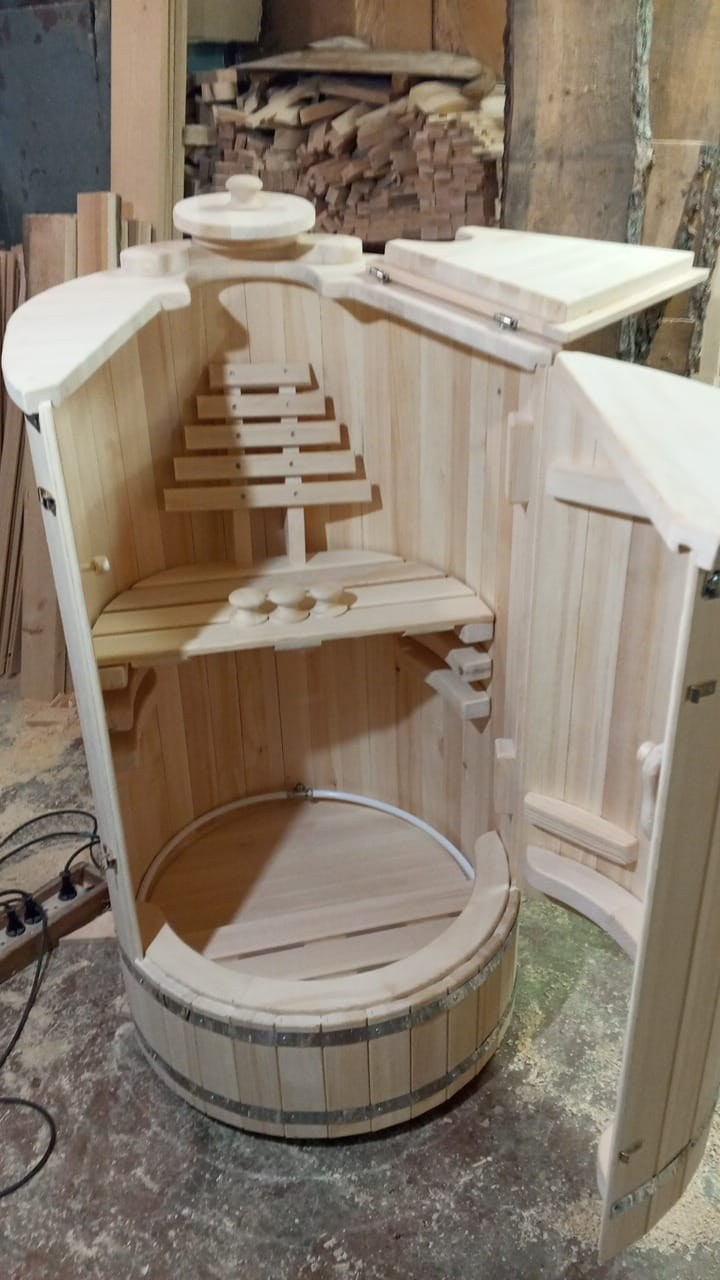 Купить фитобочку с парогенератором barrel-staem22