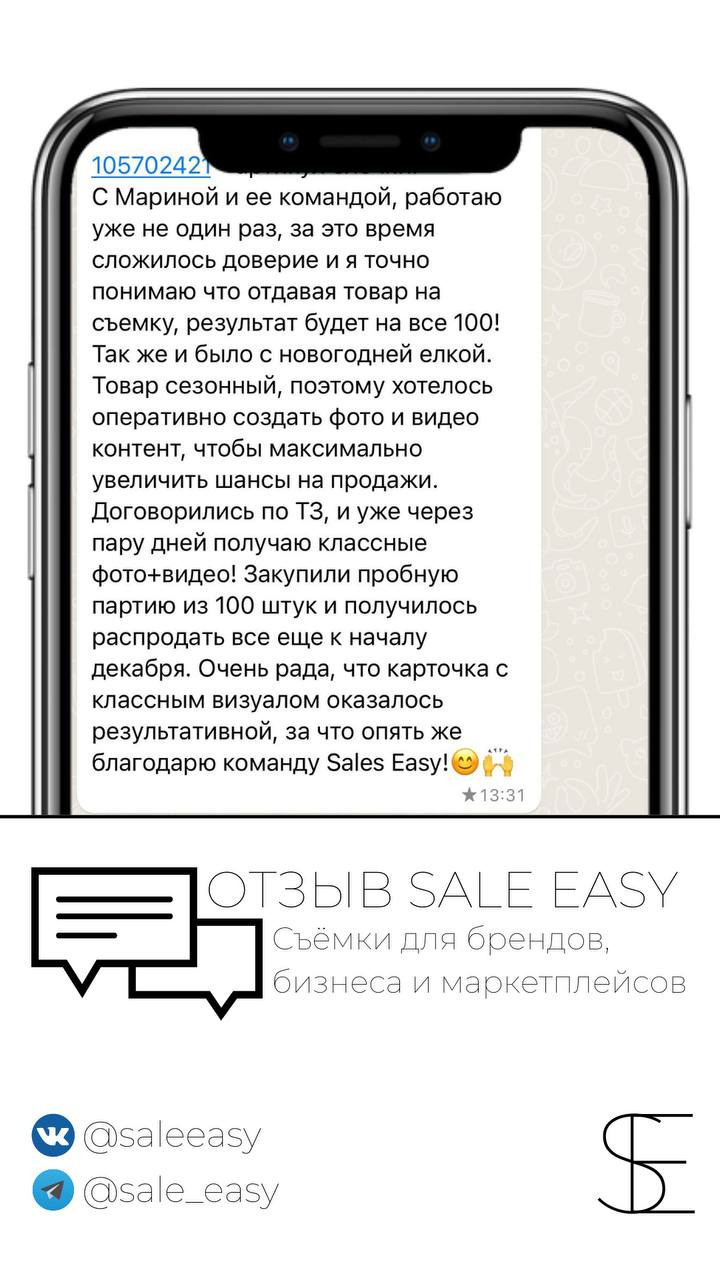 Предметная съемка для маркетплейсов. История продажи елки | Sale Easy