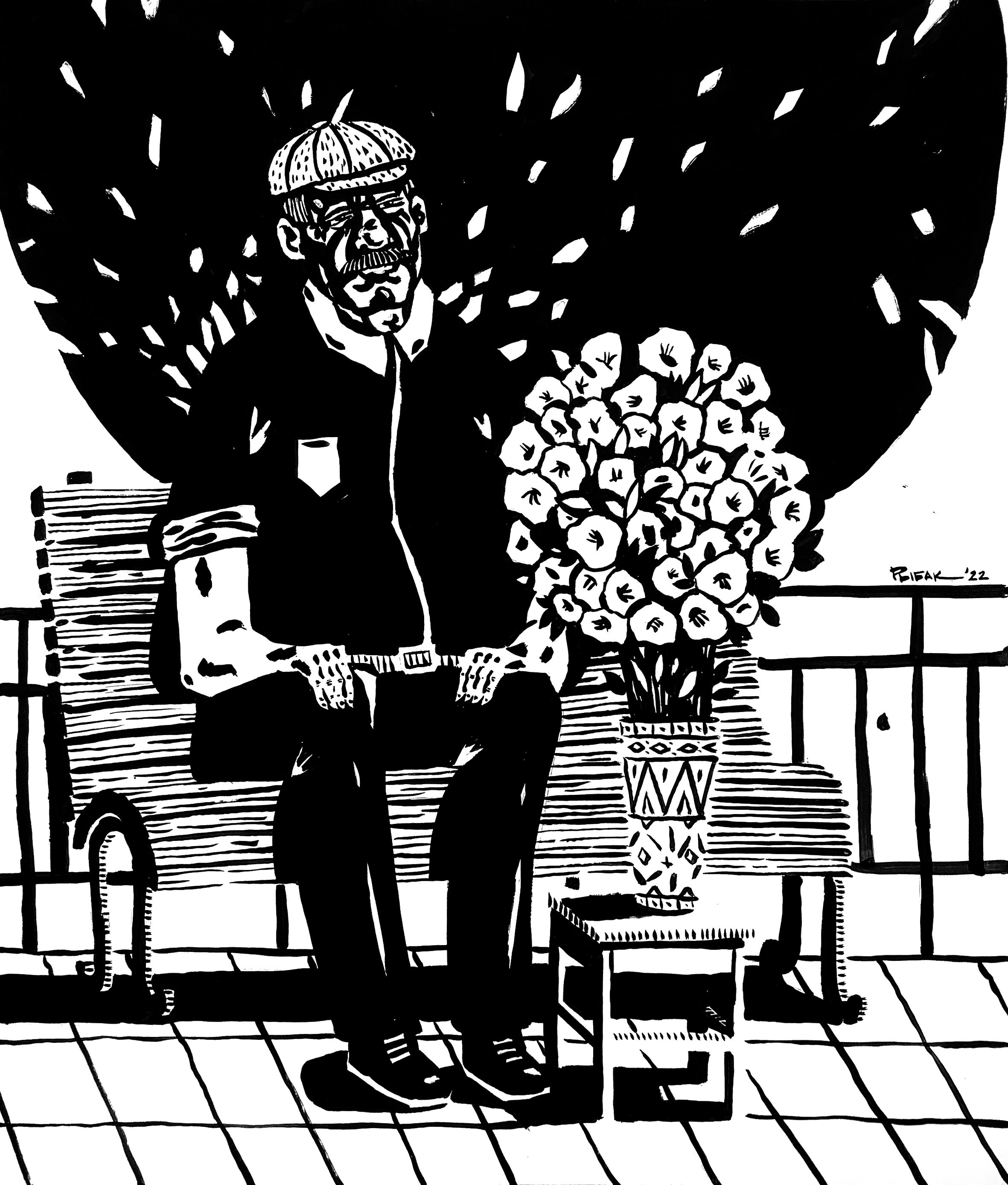 Графика 2022. Художник Рыбак Николай