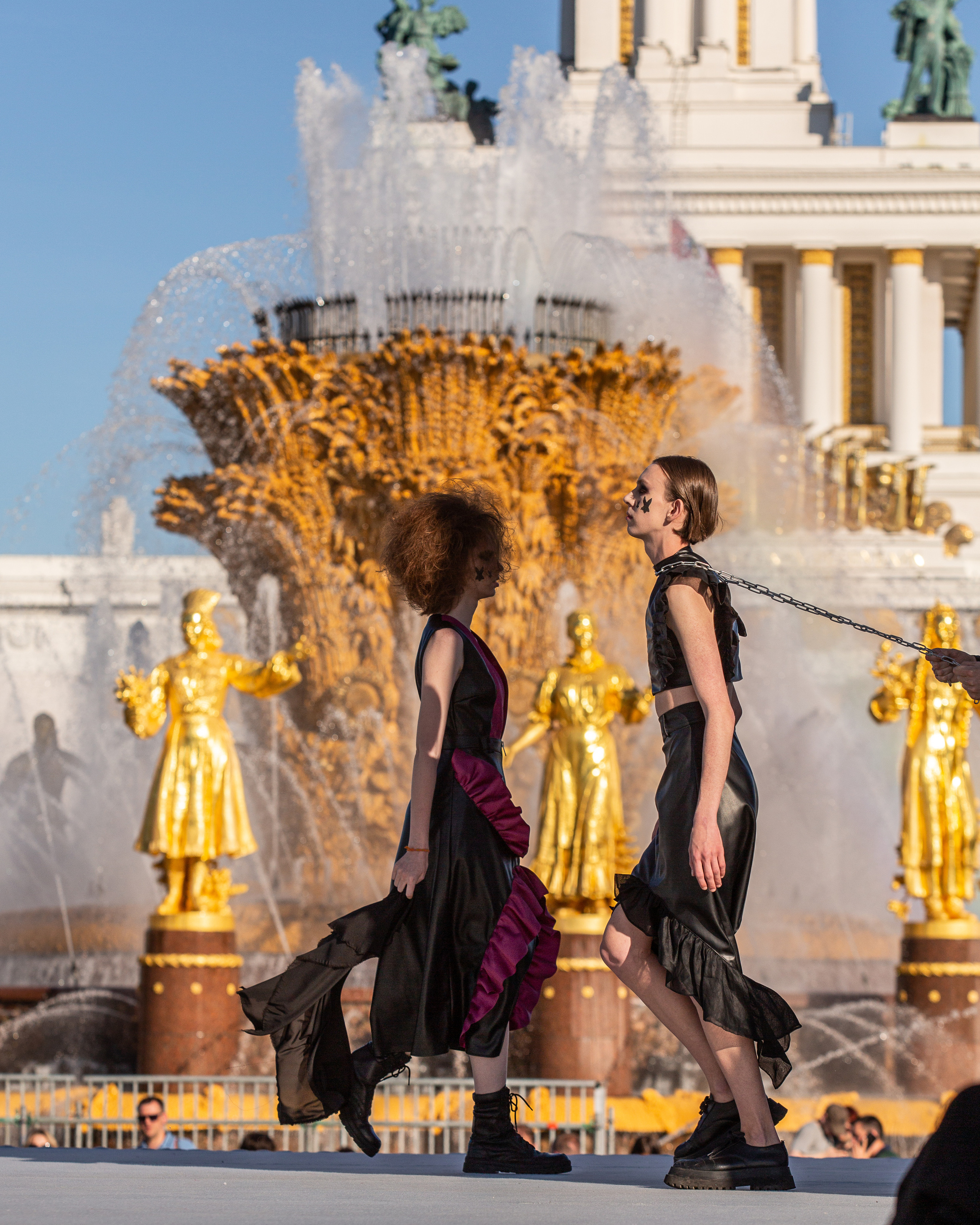 Moscow Fashion Week. Denis DETALOV. Visual artist, photographer Liana Darenskaya, Moscow