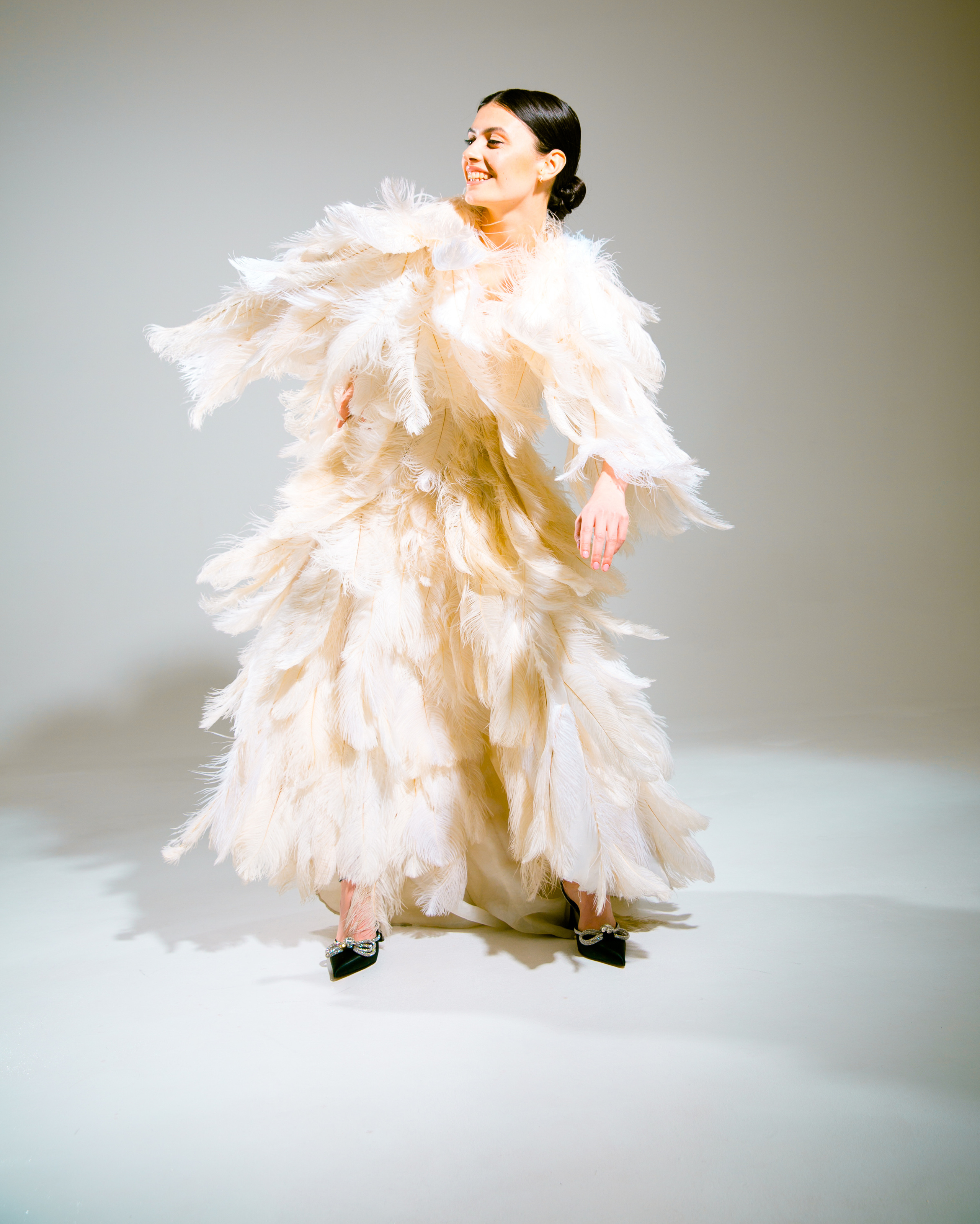 Полет птицы пернатой. Визуальный художник Лиана Даренская, Москва