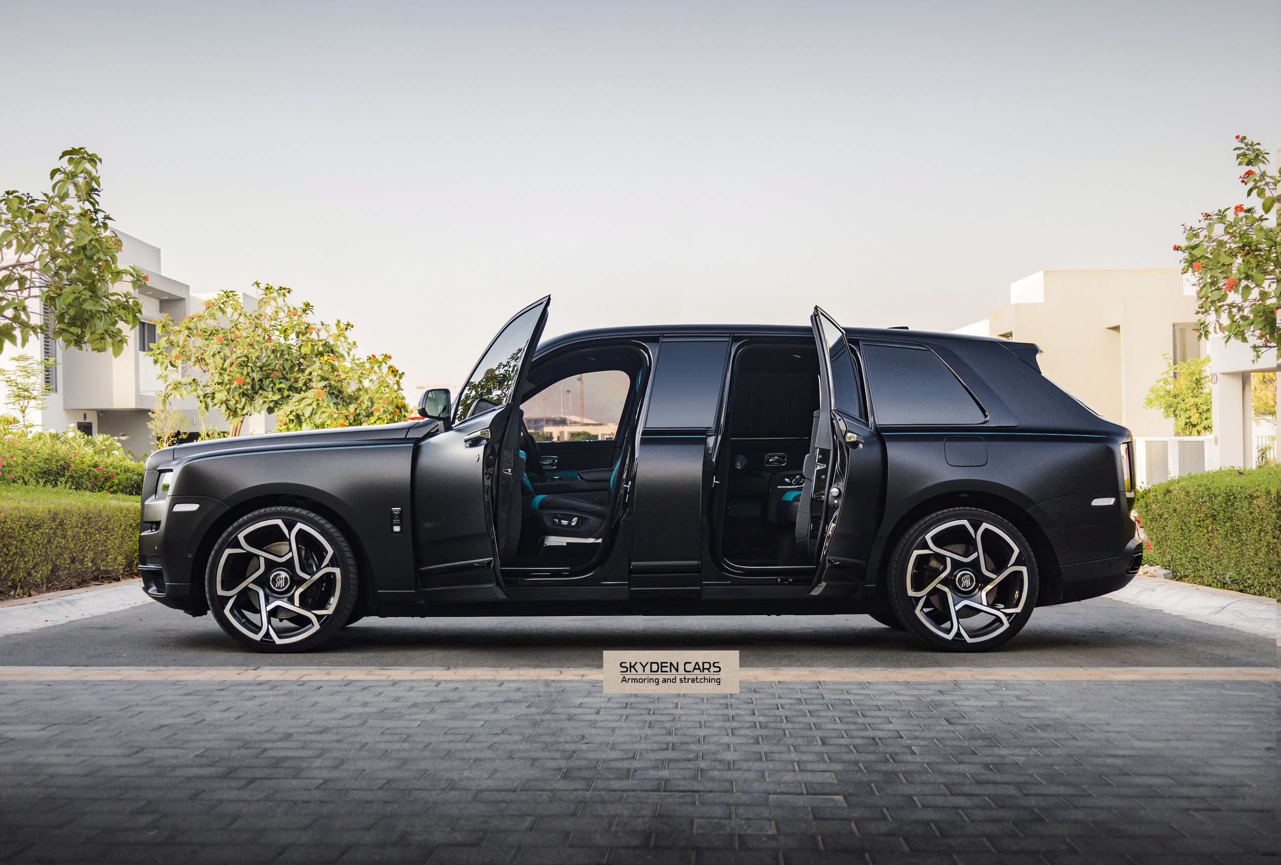Stretched car. Skyden Cars