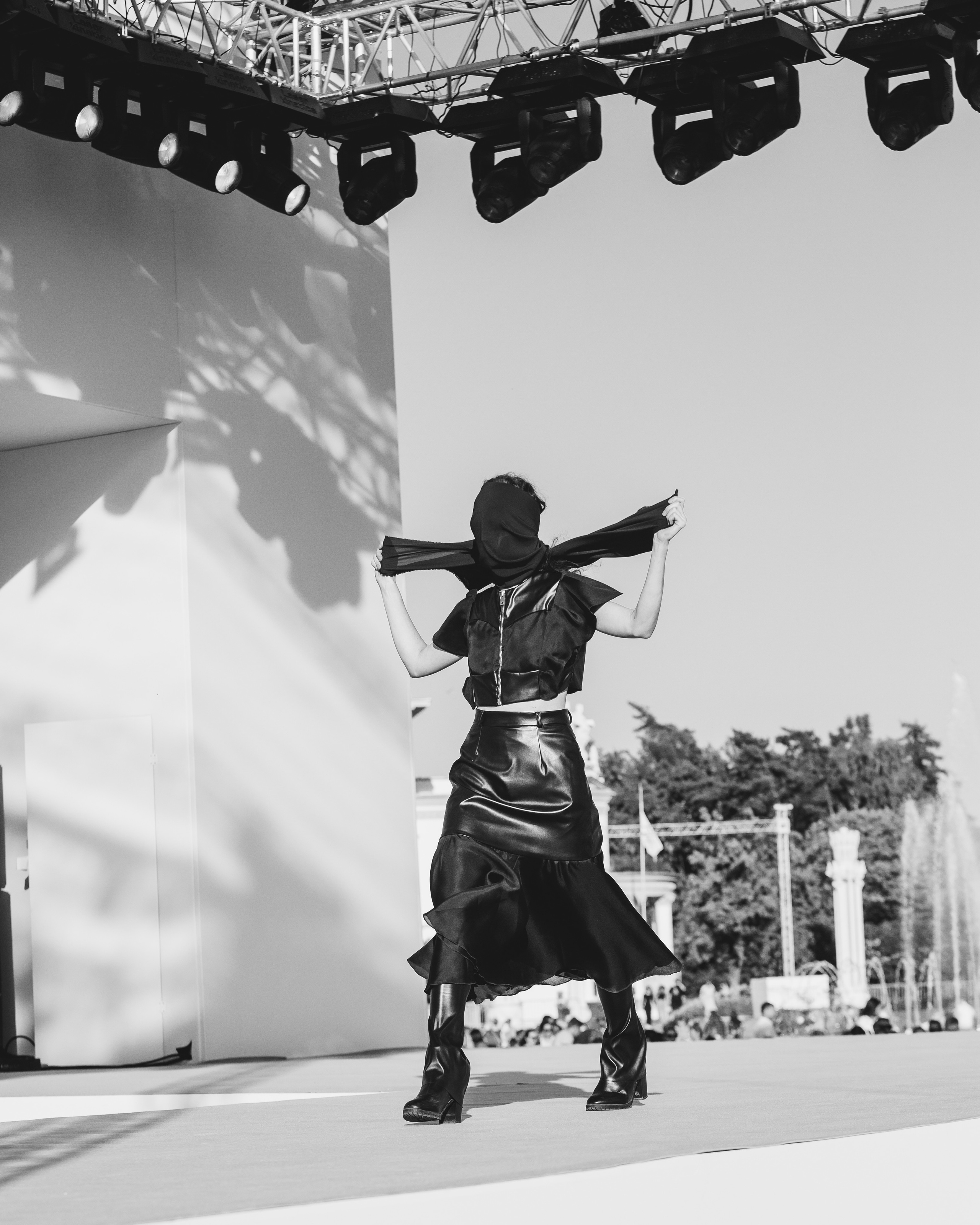 Moscow Fashion Week. Denis DETALOV. Visual artist, photographer Liana Darenskaya, Moscow