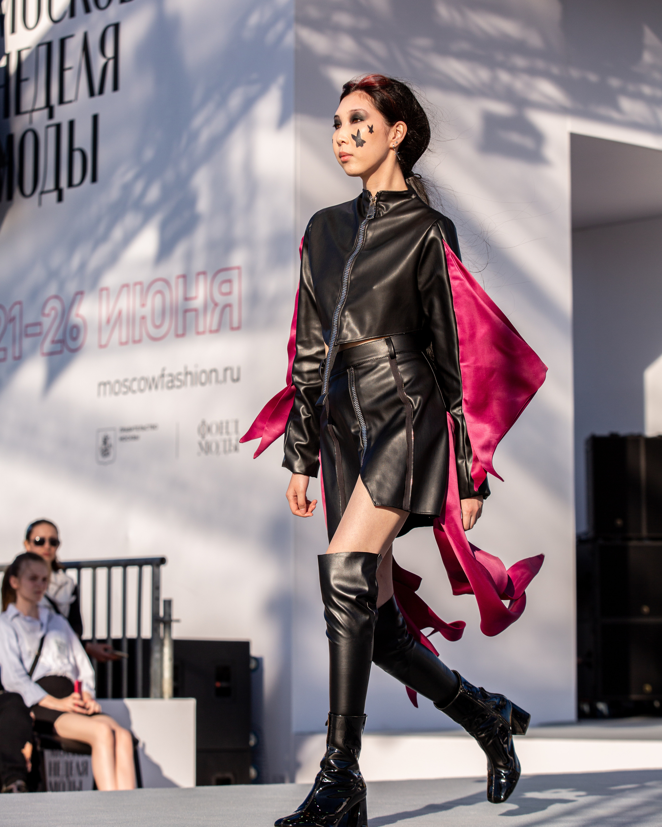 Moscow Fashion Week. Denis DETALOV. Visual artist, photographer Liana Darenskaya, Moscow