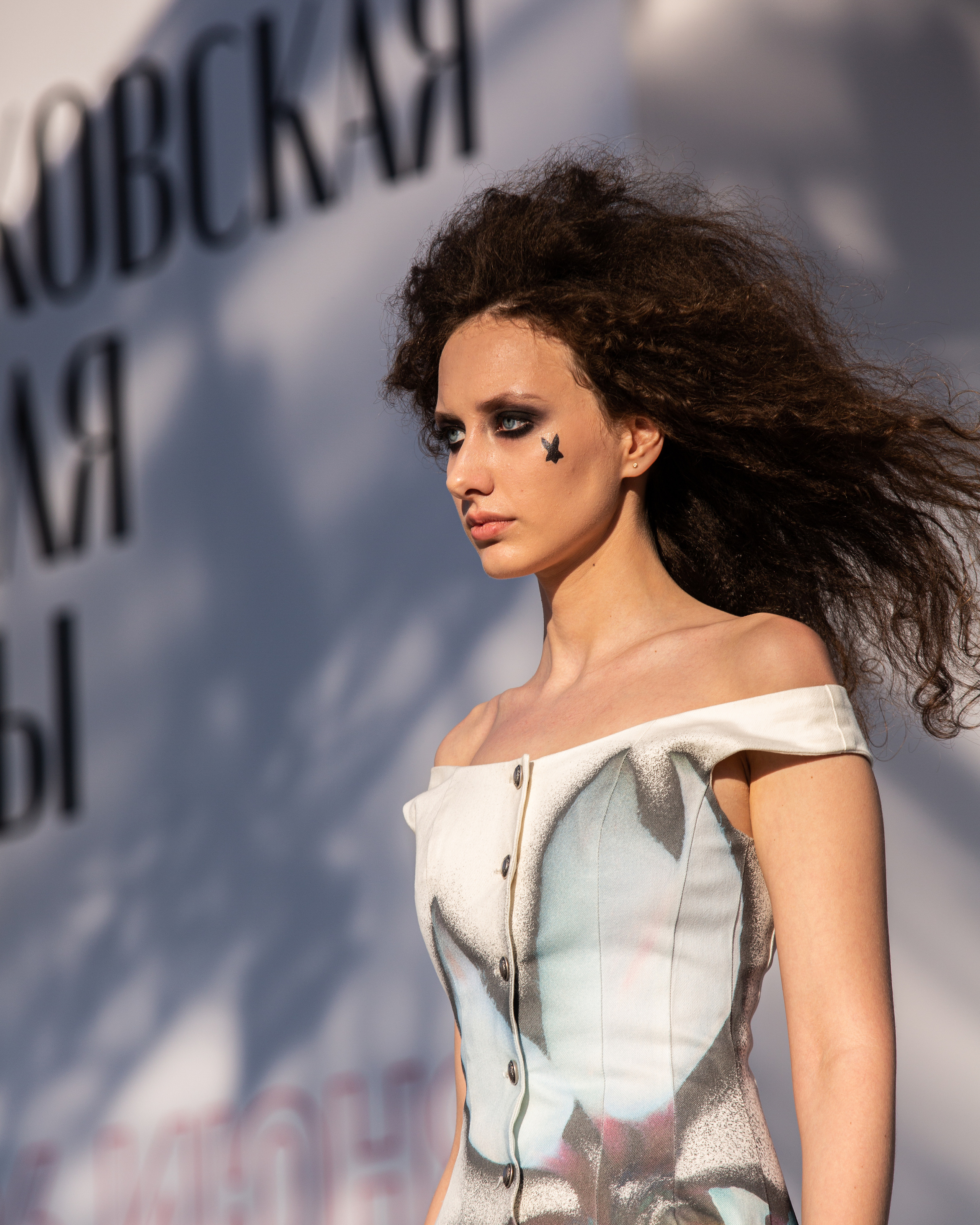 Moscow Fashion Week. Denis DETALOV. Visual artist, photographer Liana Darenskaya, Moscow