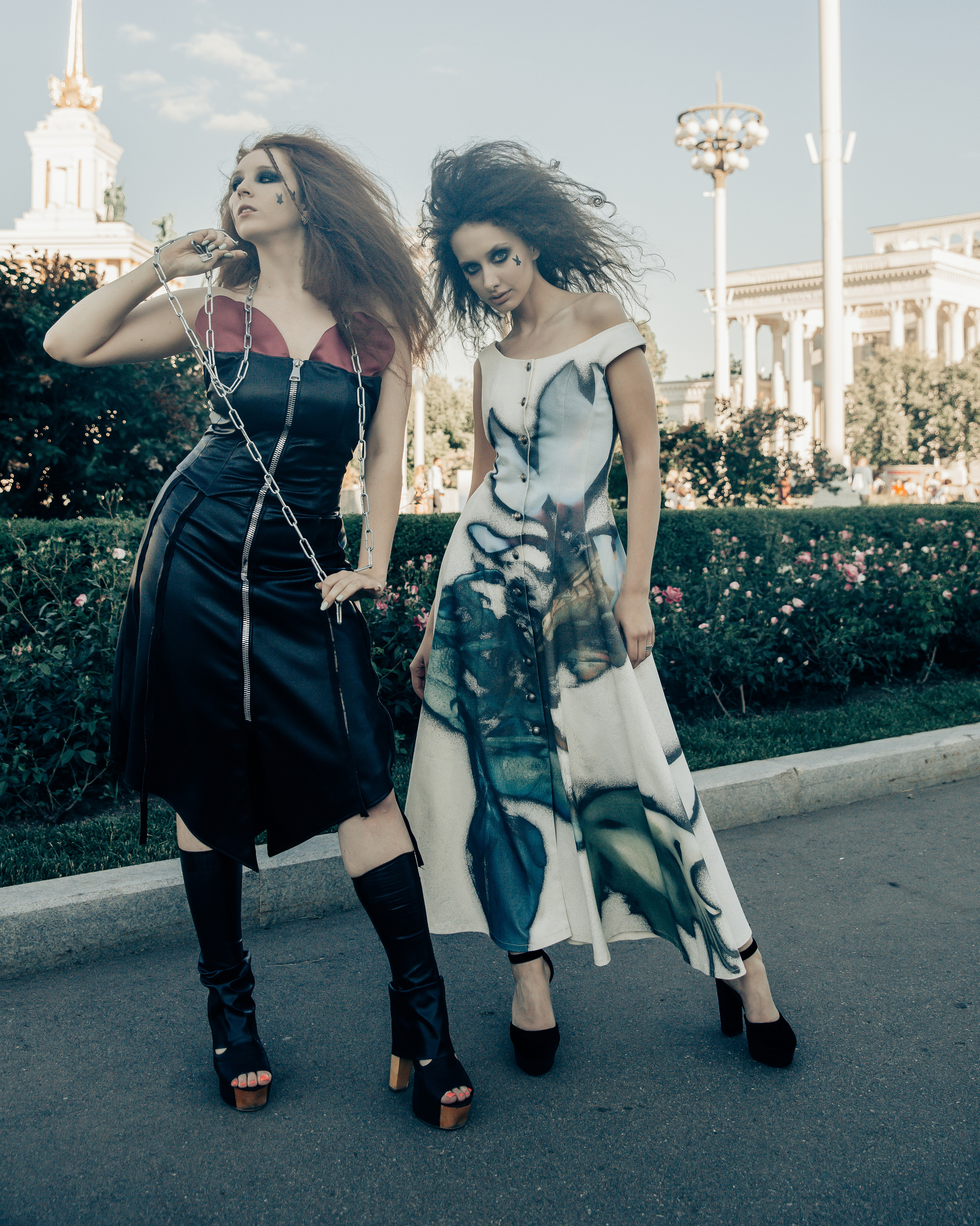 Moscow Fashion Week. Denis DETALOV. Visual artist, photographer Liana Darenskaya, Moscow