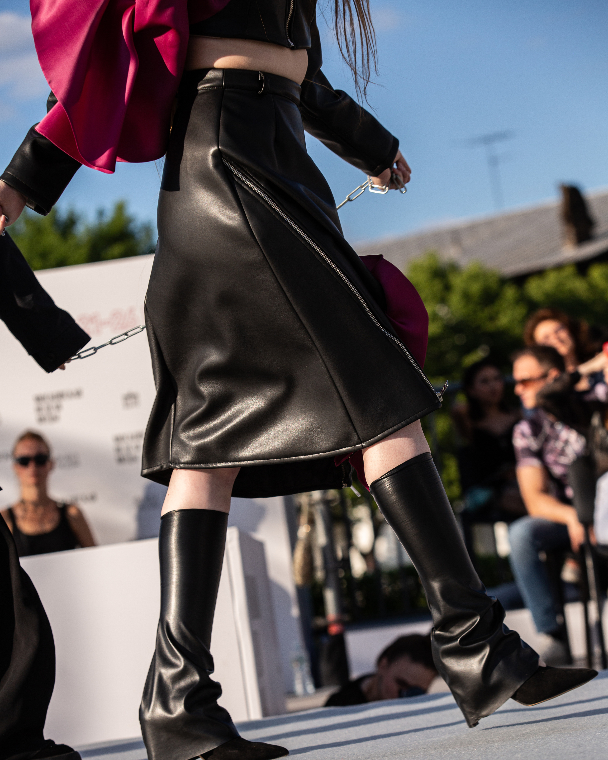 Moscow Fashion Week. Denis DETALOV. Visual artist, photographer Liana Darenskaya, Moscow