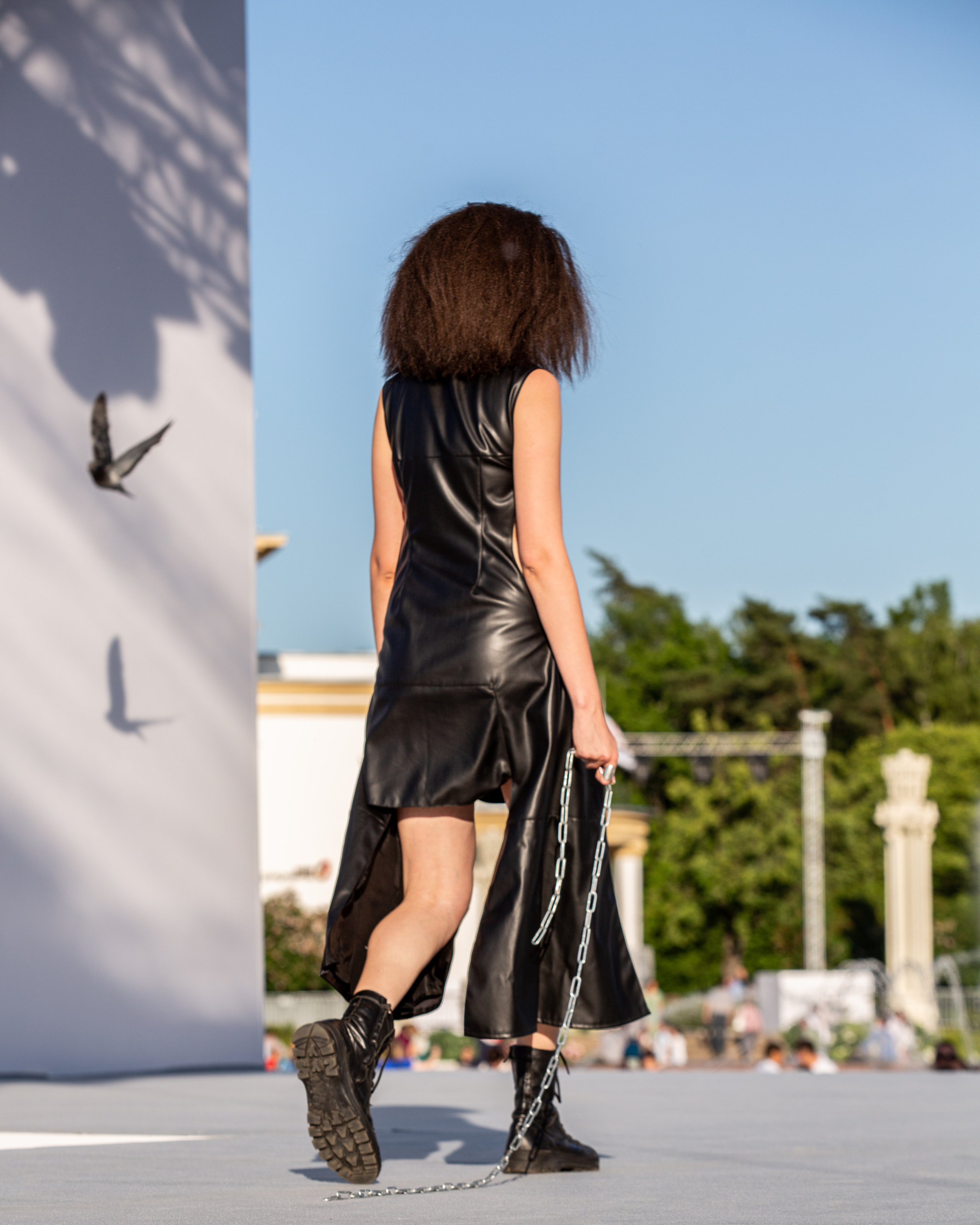 Moscow Fashion Week. Denis DETALOV. Visual artist, photographer Liana Darenskaya, Moscow