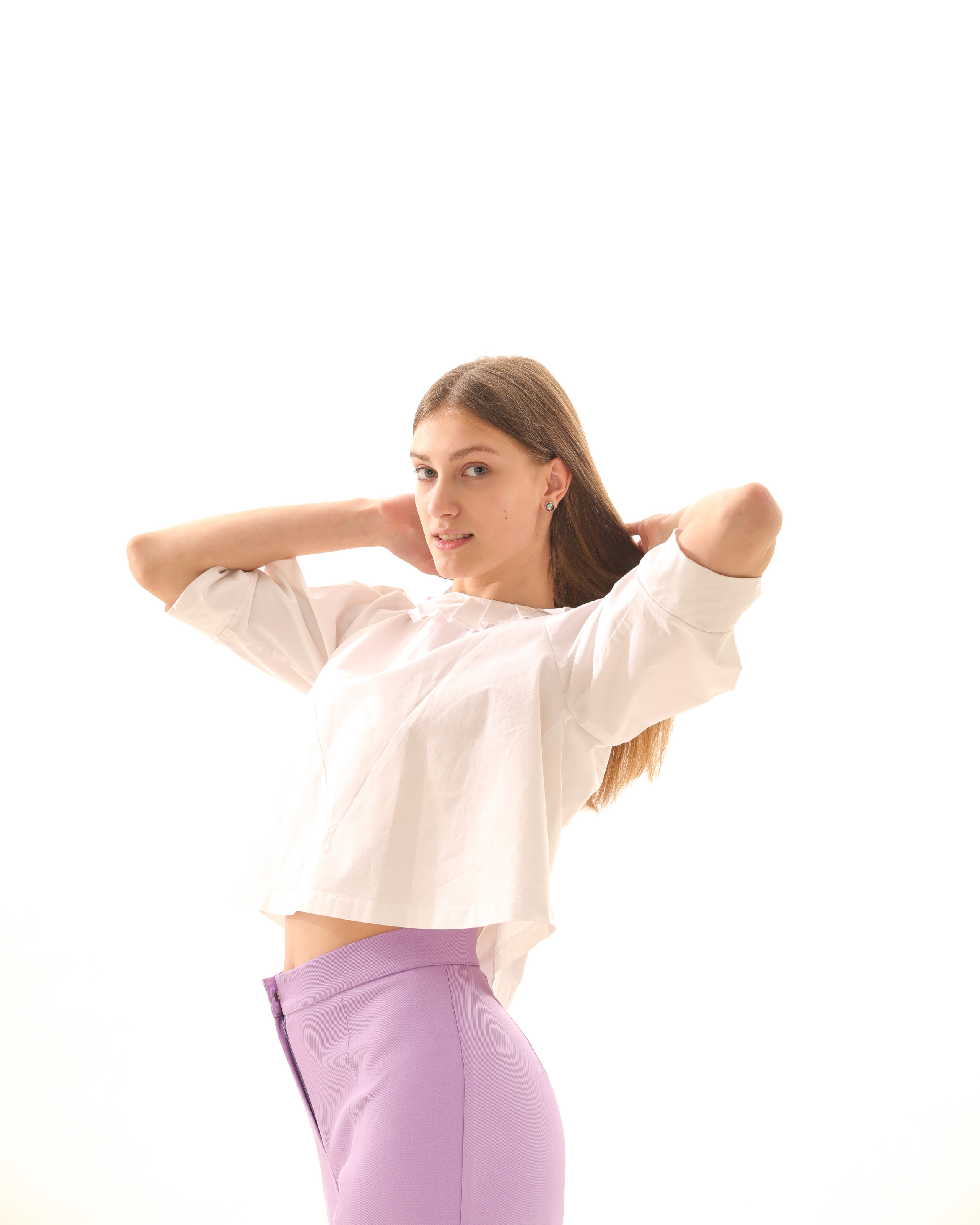 Casting for the title “face of the brand” for designer Tatiana Alexandrova. Visual artist, photographer Liana Darenskaya, Moscow