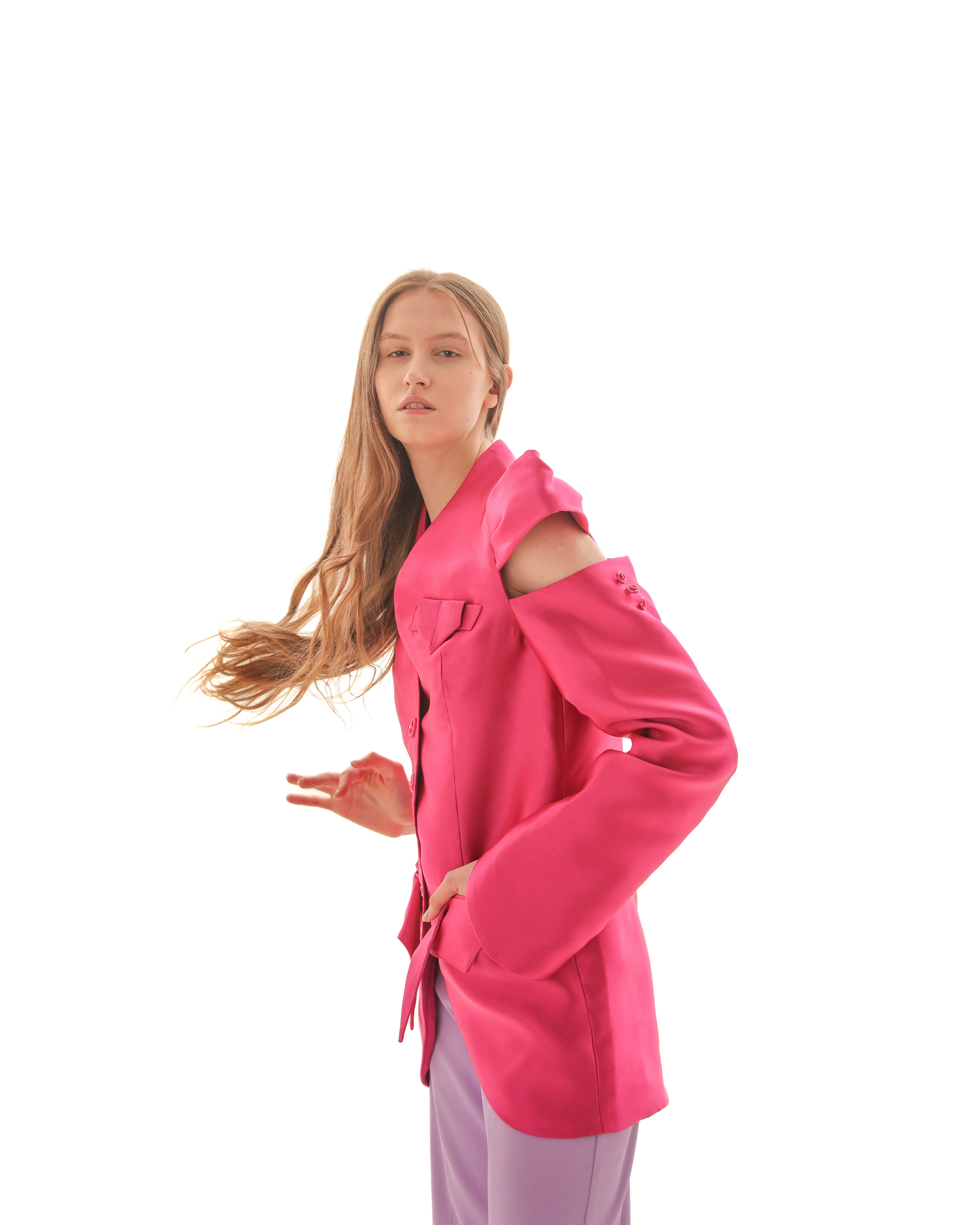 Casting for the title “face of the brand” for designer Tatiana Alexandrova. Visual artist, photographer Liana Darenskaya, Moscow