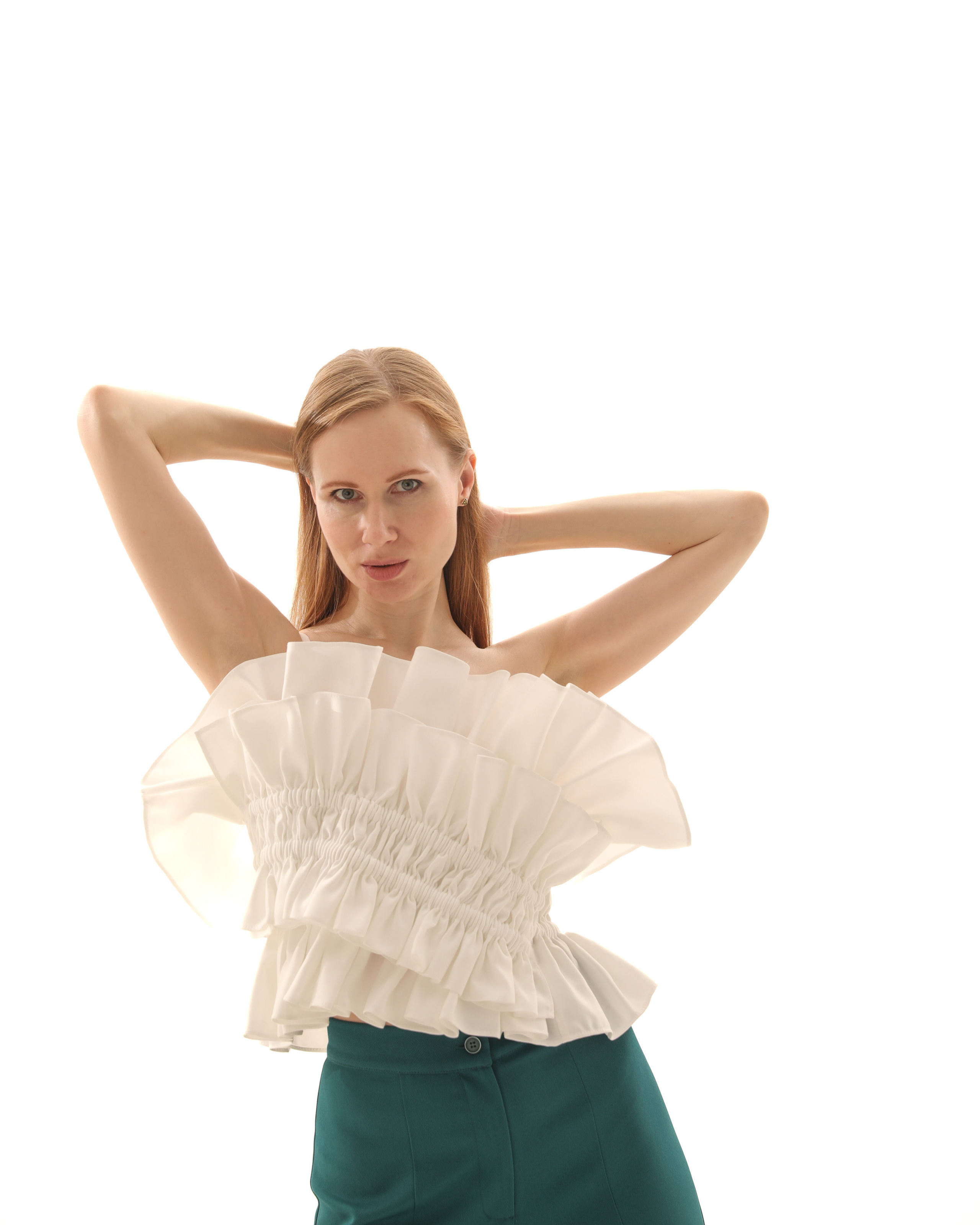 Casting for the title “face of the brand” for designer Tatiana Alexandrova. Visual artist, photographer Liana Darenskaya, Moscow