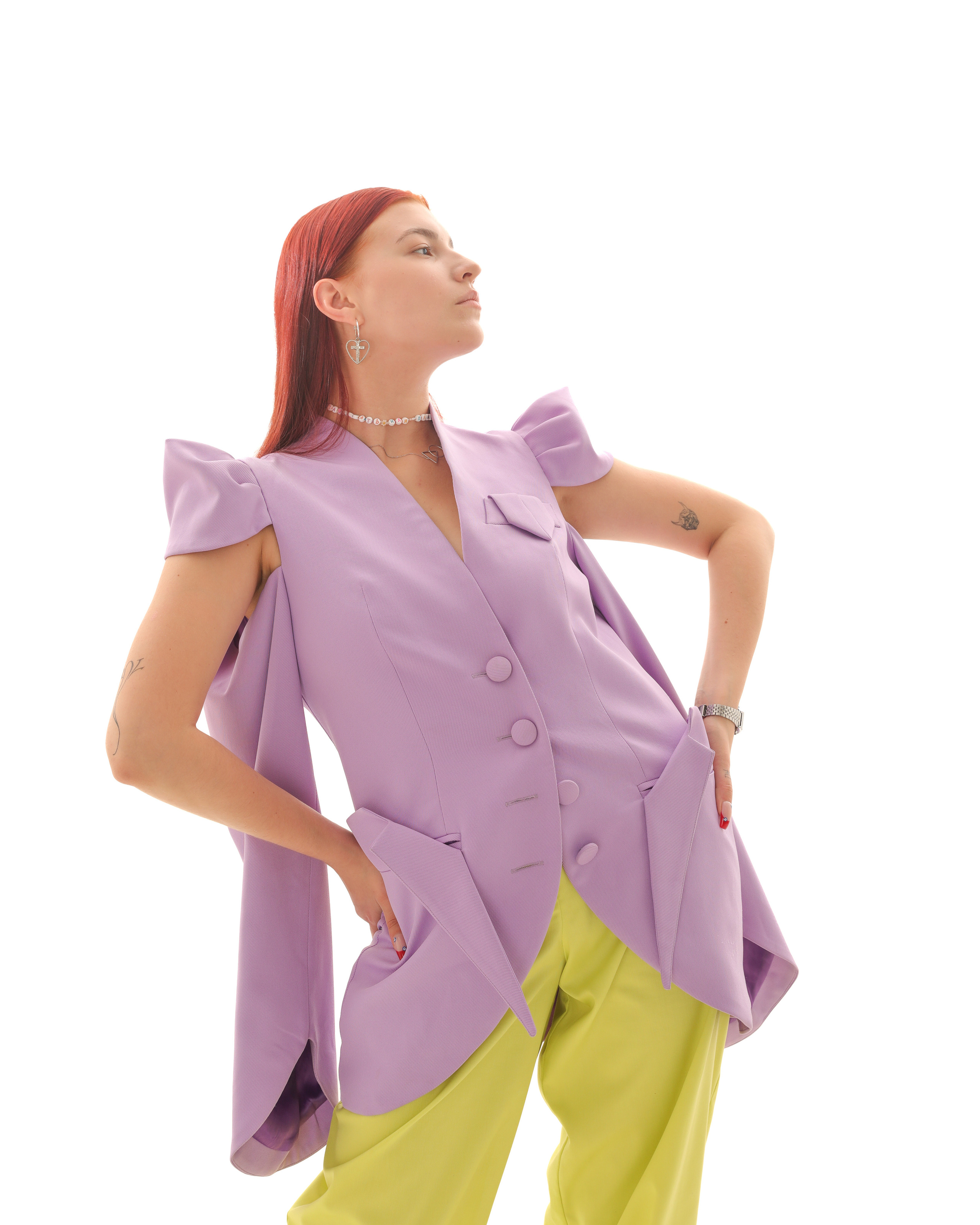 Casting for the title “face of the brand” for designer Tatiana Alexandrova. Visual artist, photographer Liana Darenskaya, Moscow