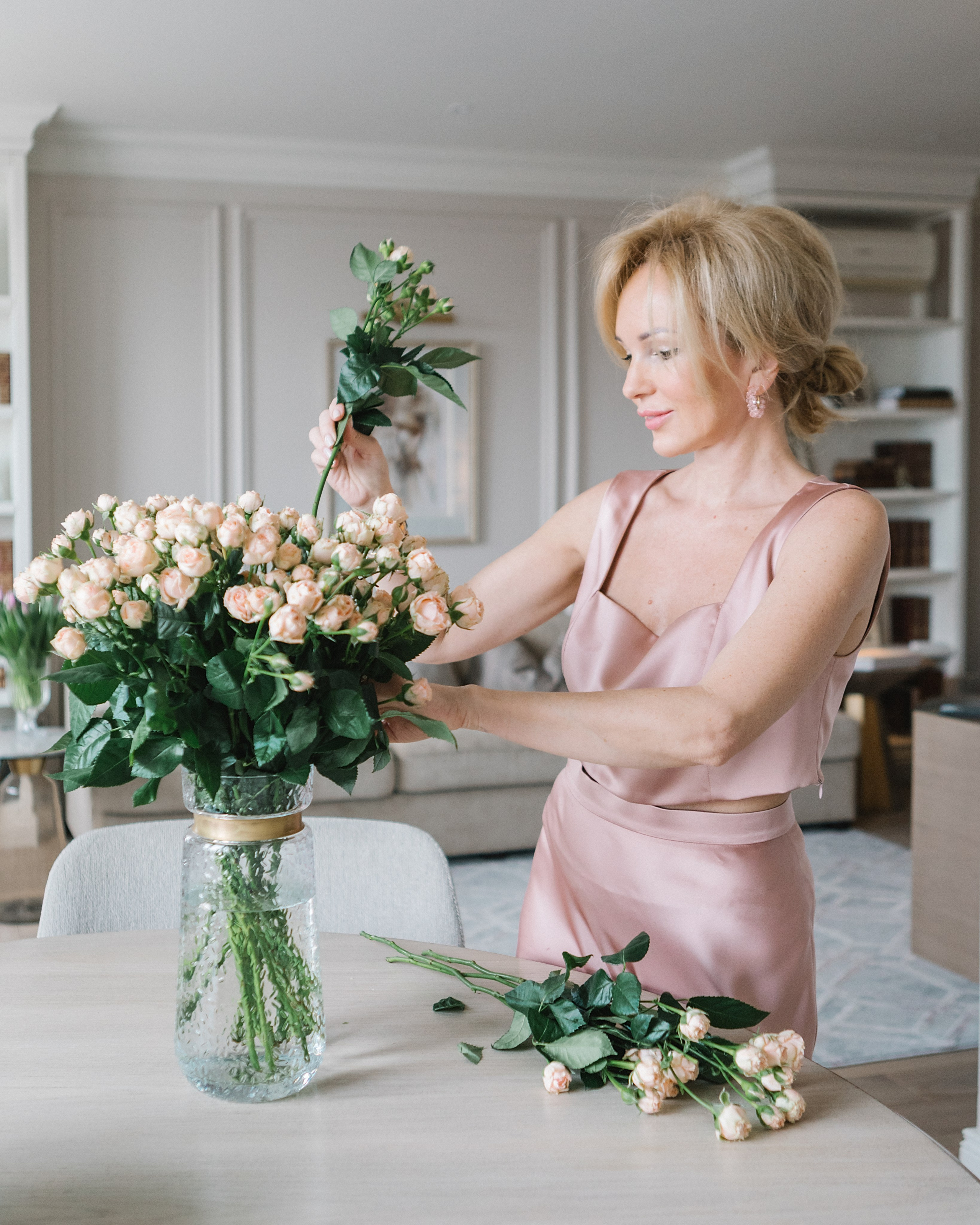 Весенняя фотосессия дома. Лена Крутова. Фотограф в Москве