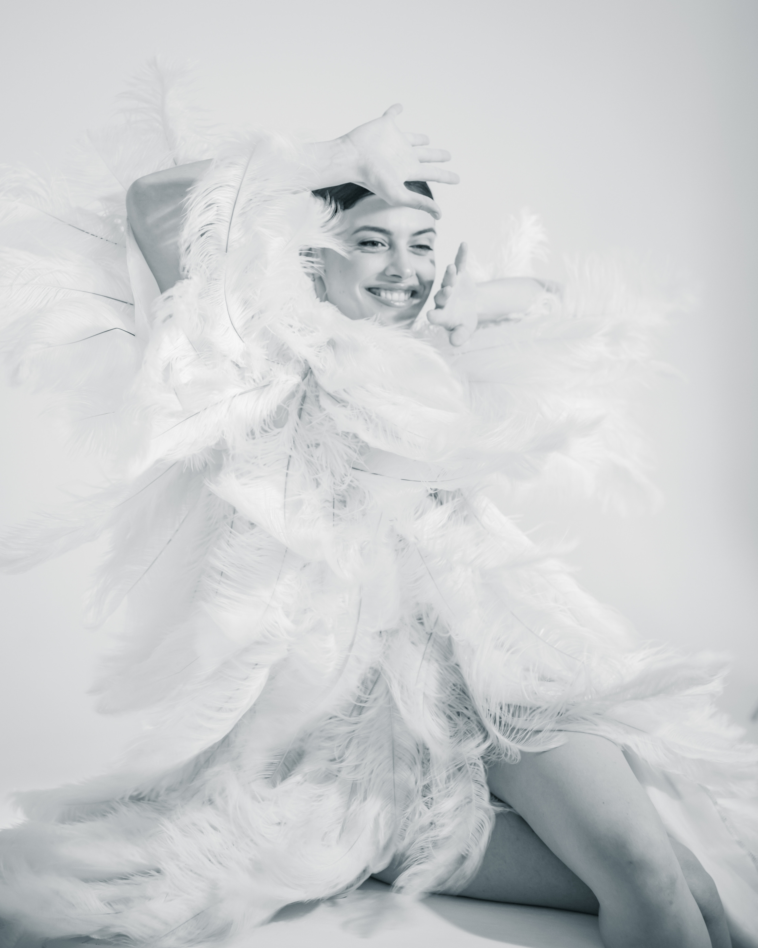 Полет птицы пернатой. Визуальный художник Лиана Даренская, Москва