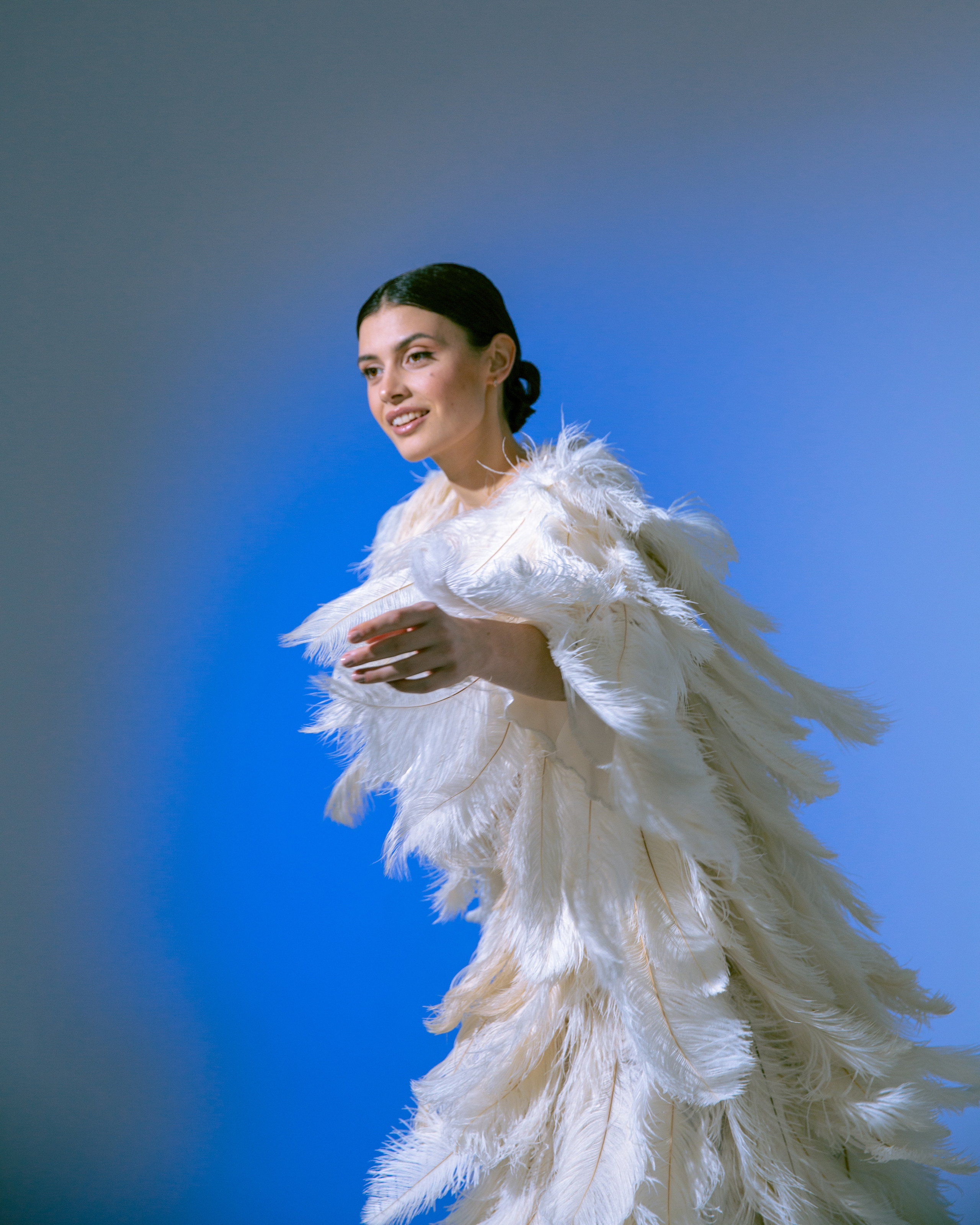 Полет птицы пернатой. Визуальный художник Лиана Даренская, Москва